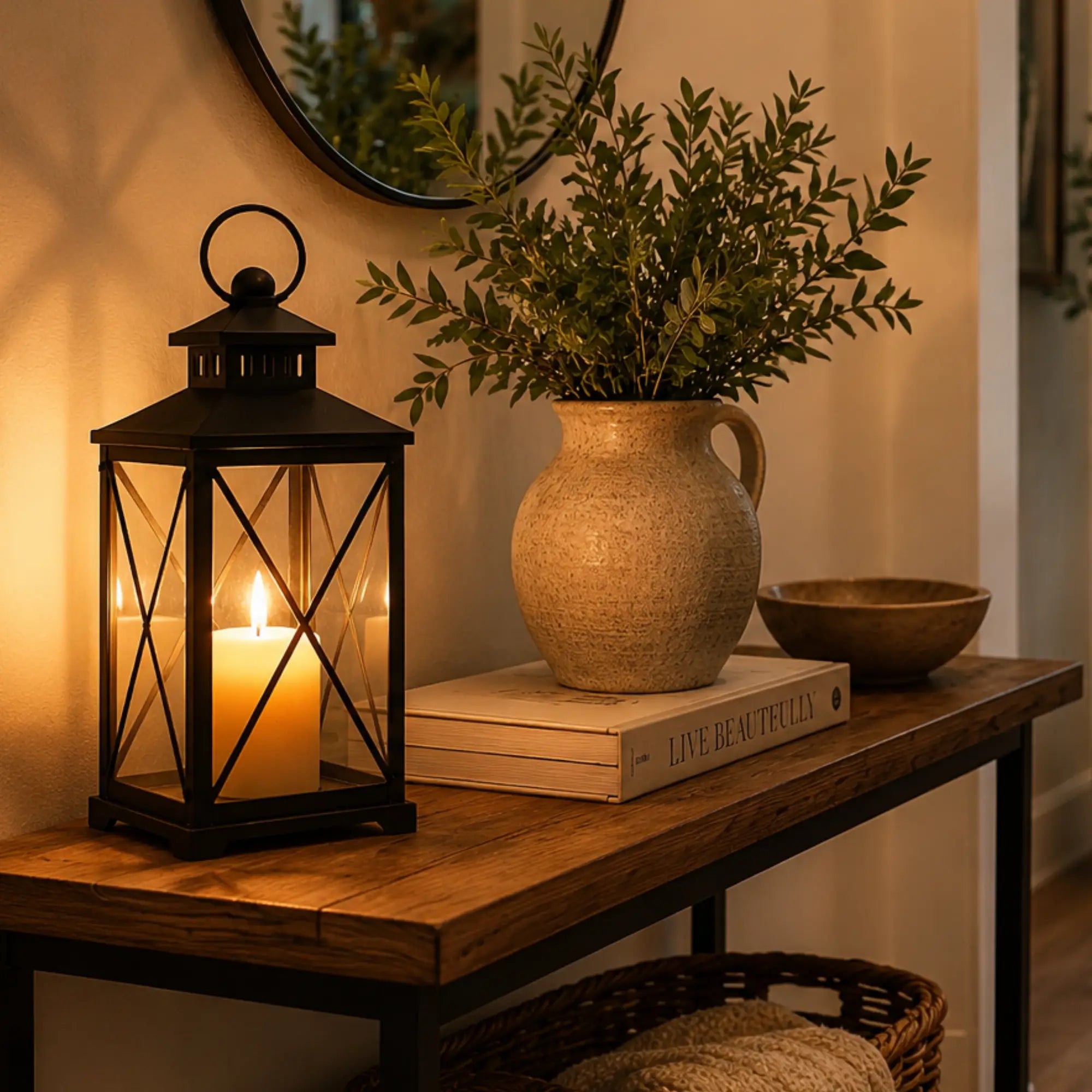 Candle Lanterns Are Perfect For Indoor And Outdoor Spaces