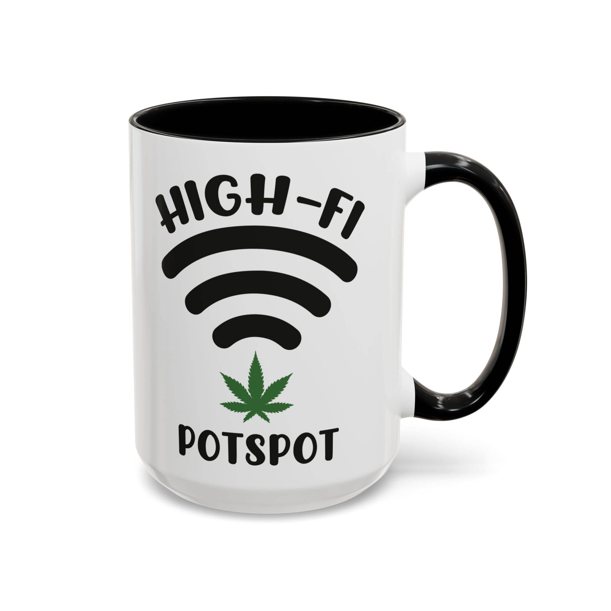 High-Fi Potspot 420-Friendly Pun Gift Mug