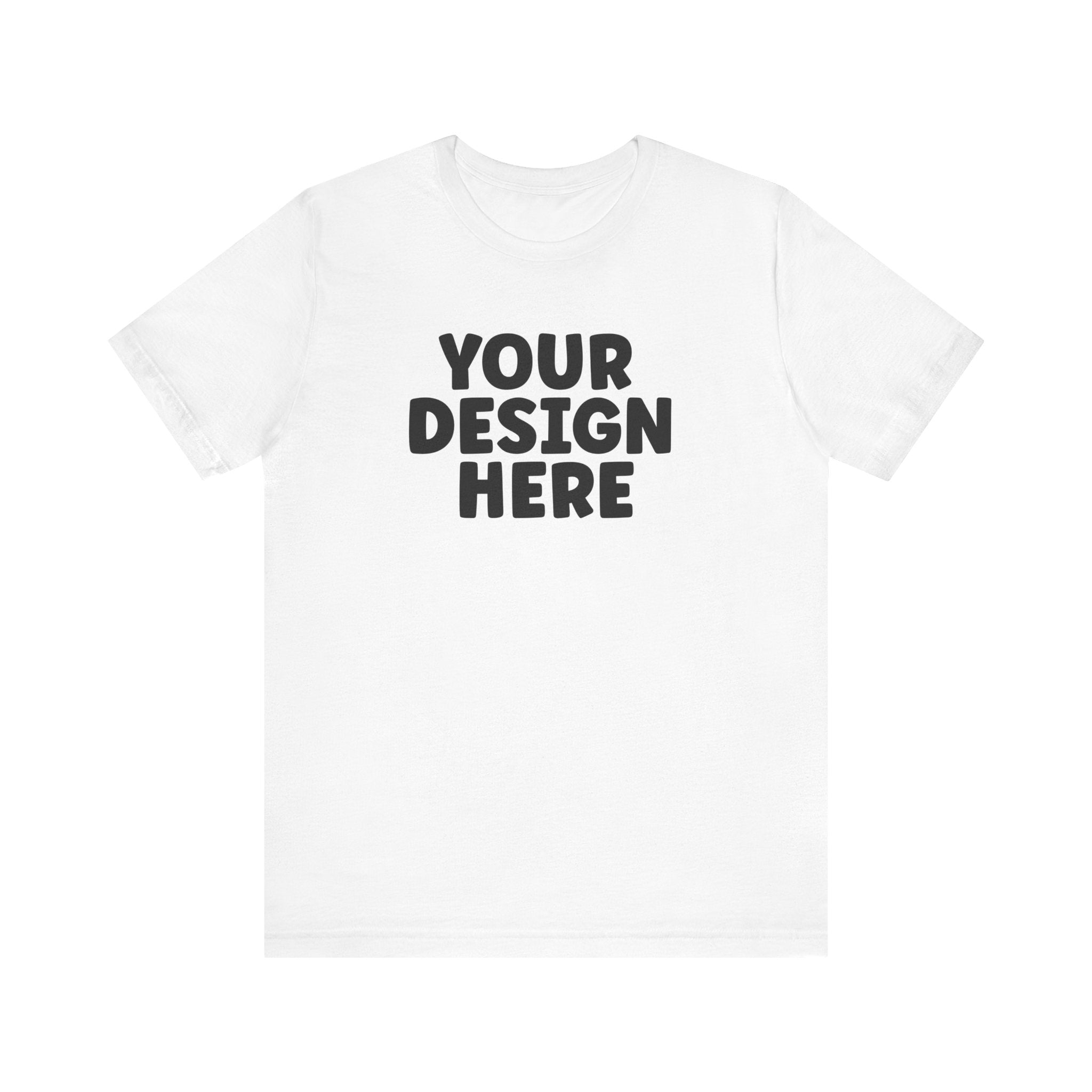 Custom Bella + Canvas 3001 Unisex Jersey Tee
