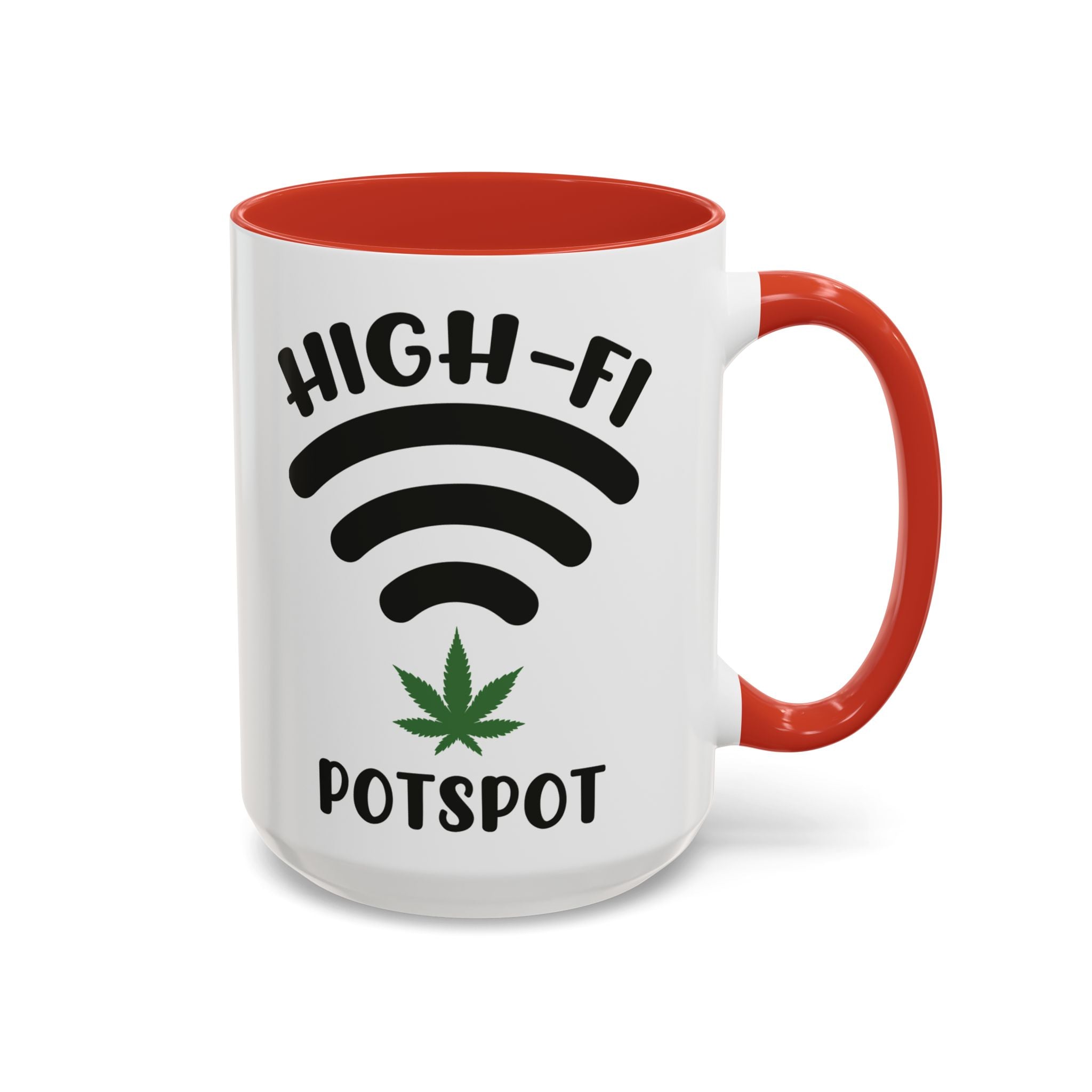 High-Fi Potspot 420-Friendly Pun Gift Mug