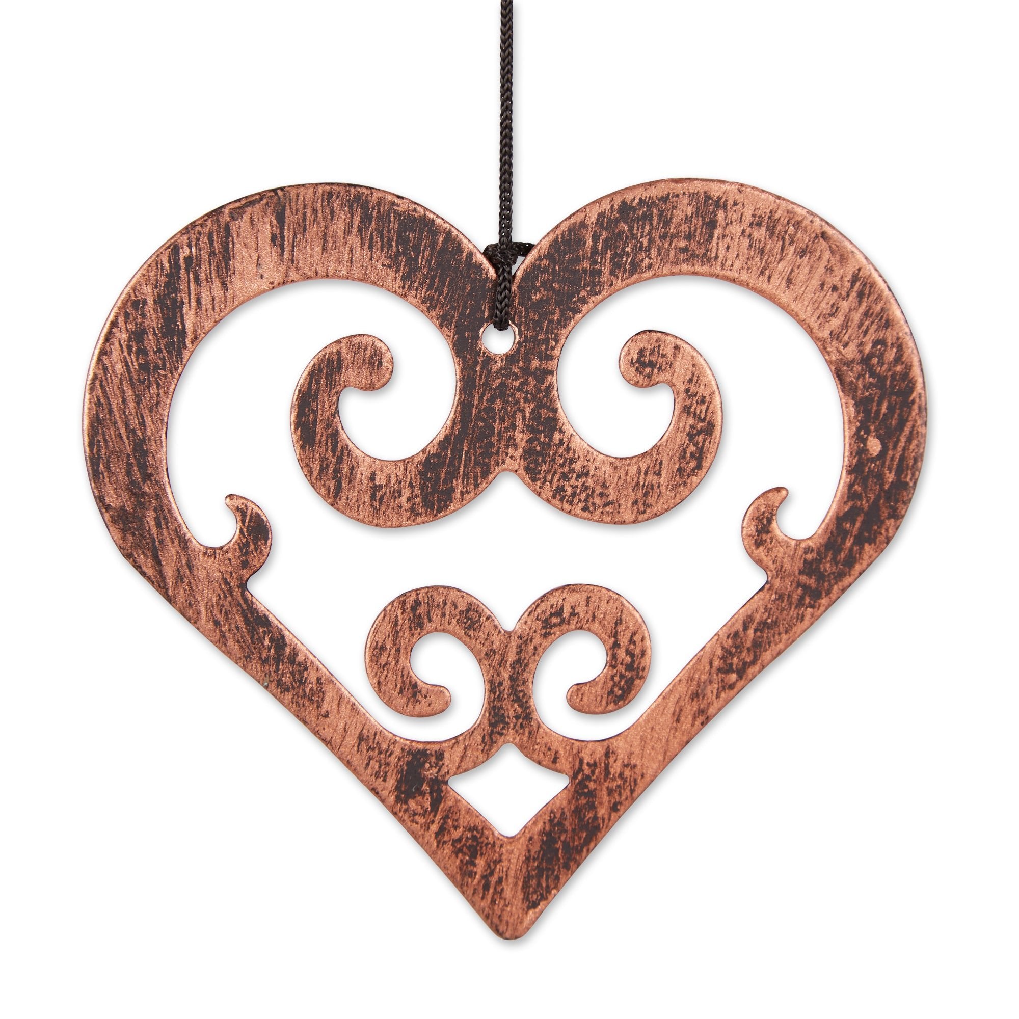 Butterfly And Heart Wind Chimes - Saunni Bee - Garden Art