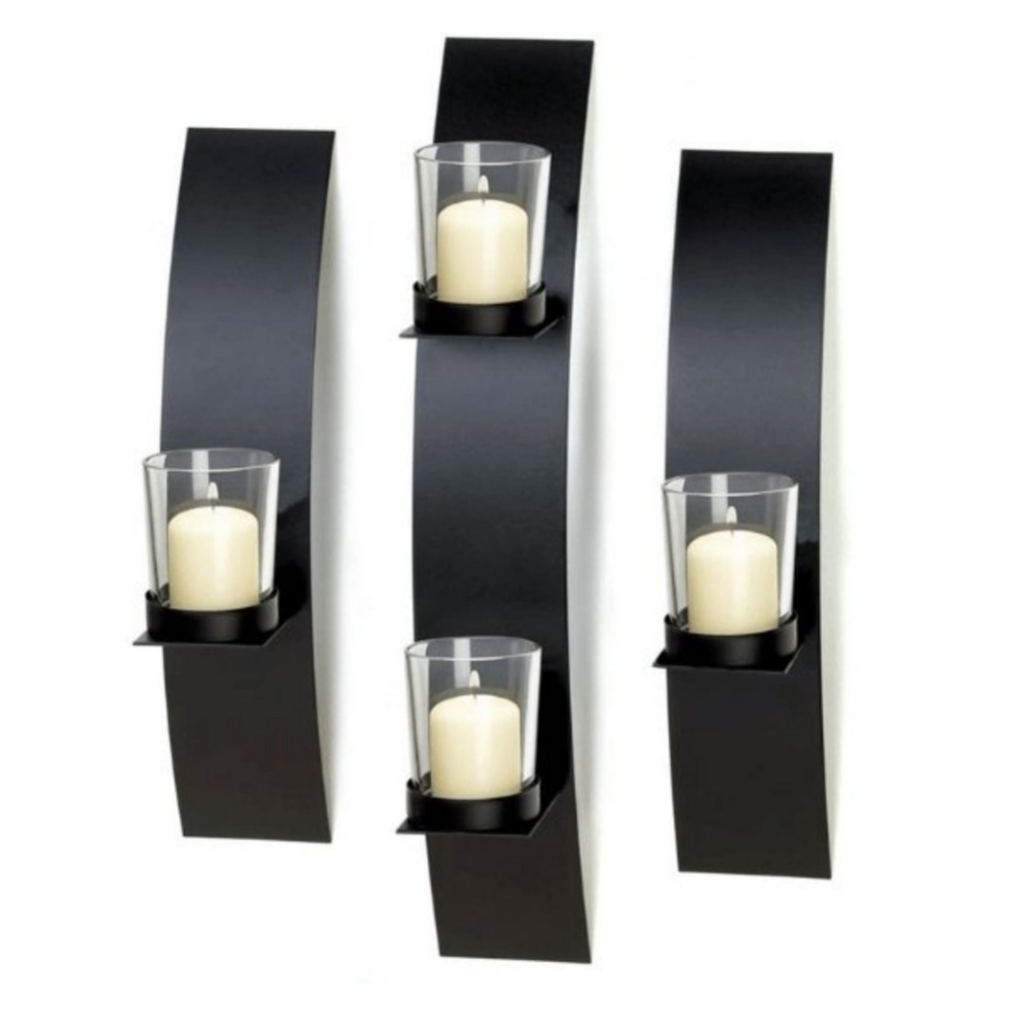 Contemporary Wall Sconce Trio - Saunni Bee - Wall Sconce
