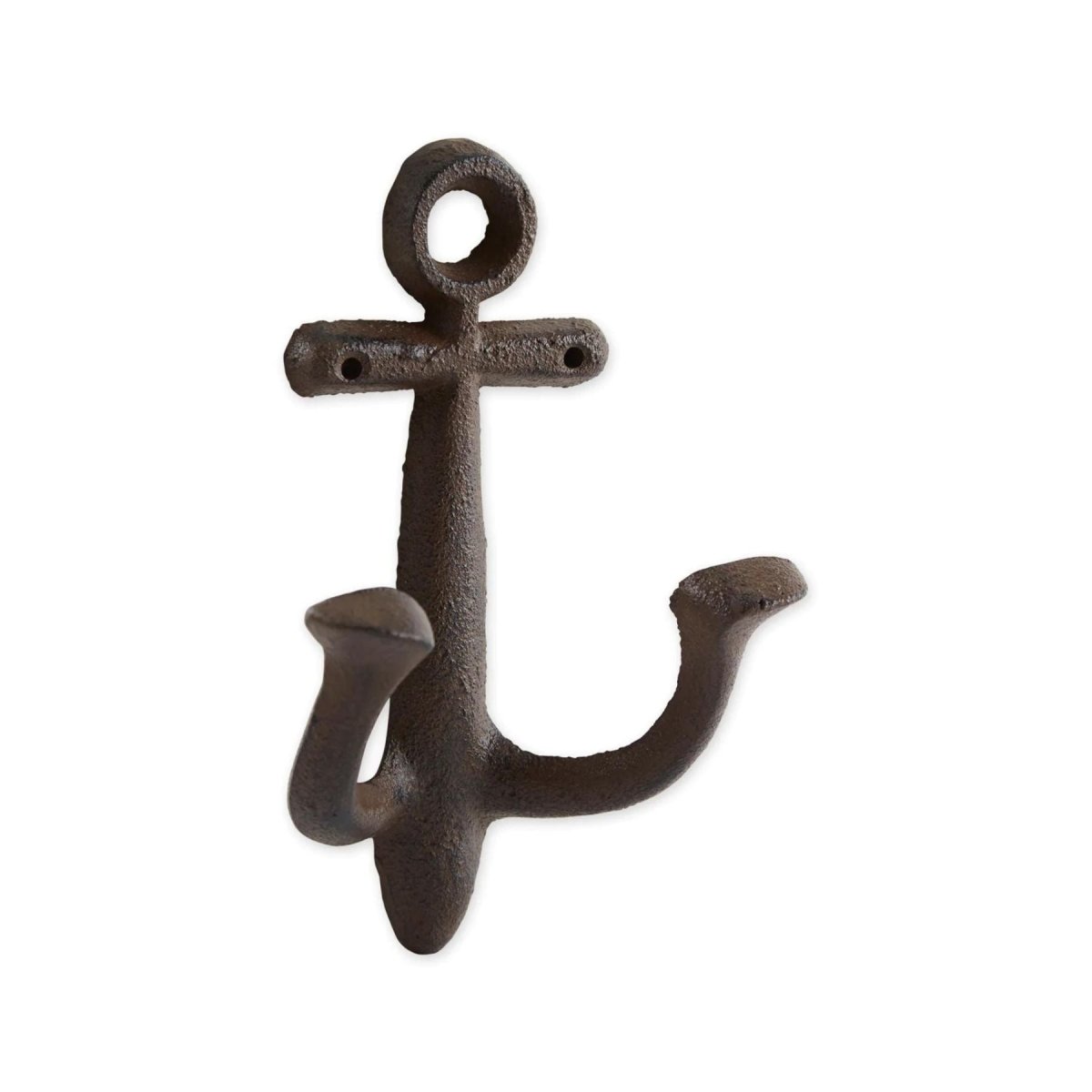 Anchor 2-Hook Iron Wall Mount - Saunni Bee - Decor