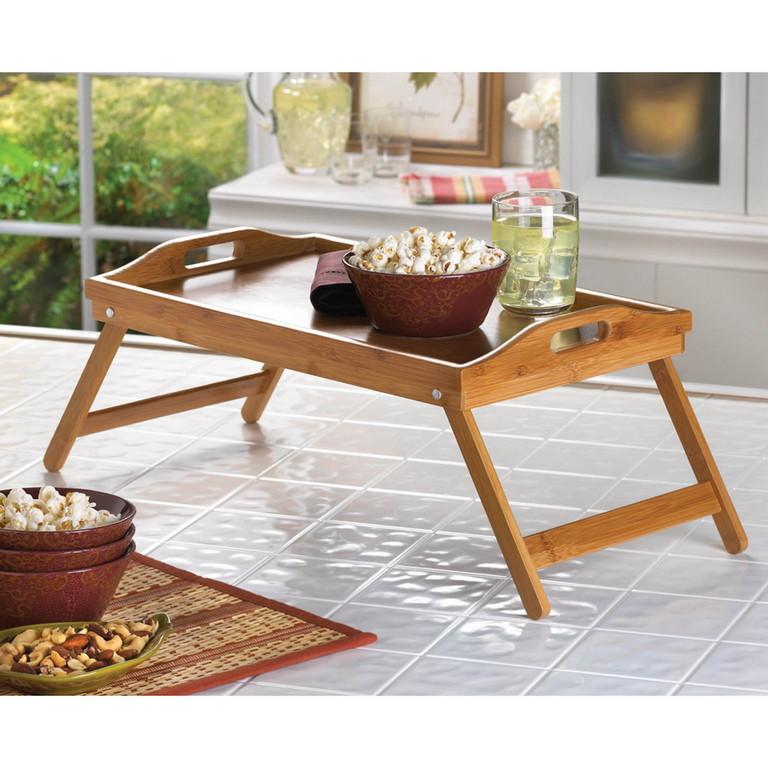 Bamboo Personal Tray table - Saunni Bee - Home Decor