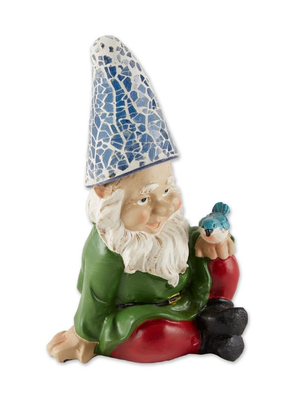 Cherry Gnome Solar Statue - Saunni Bee - Sculptures & Statues