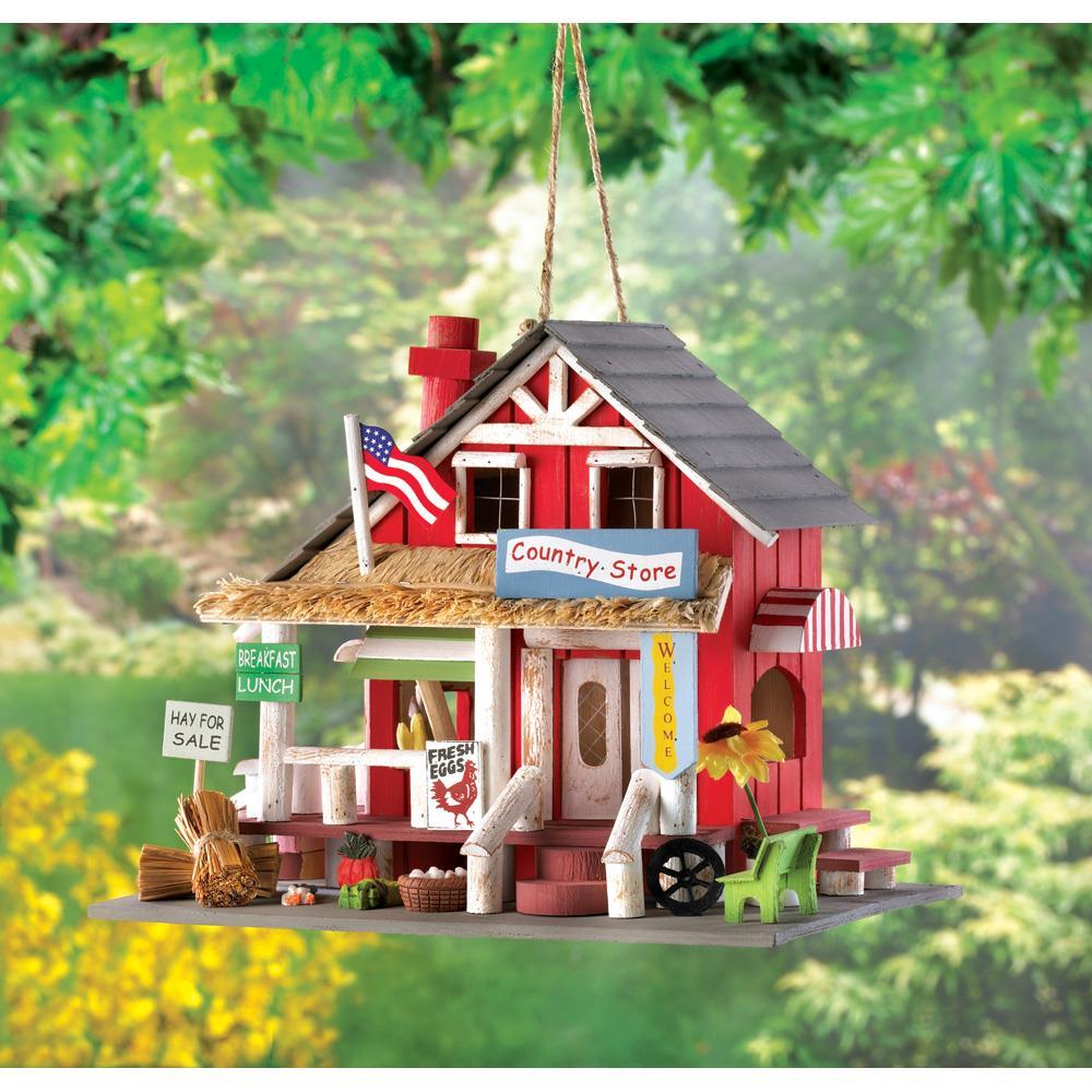 Charming Country Store Birdhouse