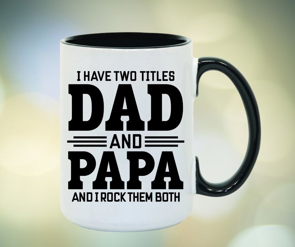 Dad & Papa Mug - Saunni Bee - Mugs