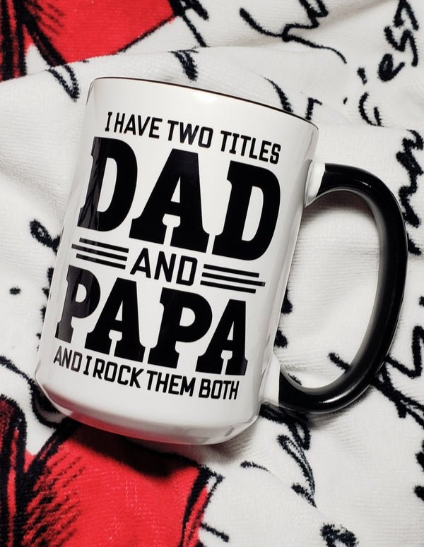 Dad & Papa Mug - Saunni Bee - Mugs