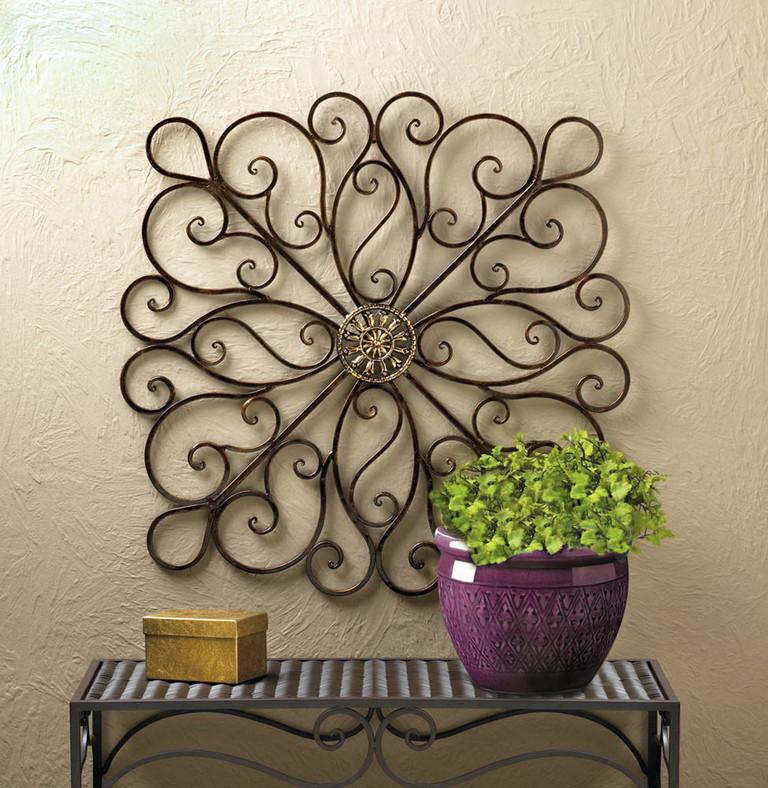 Iron Scrollwork Wall Decor - Saunni Bee - Home Decor