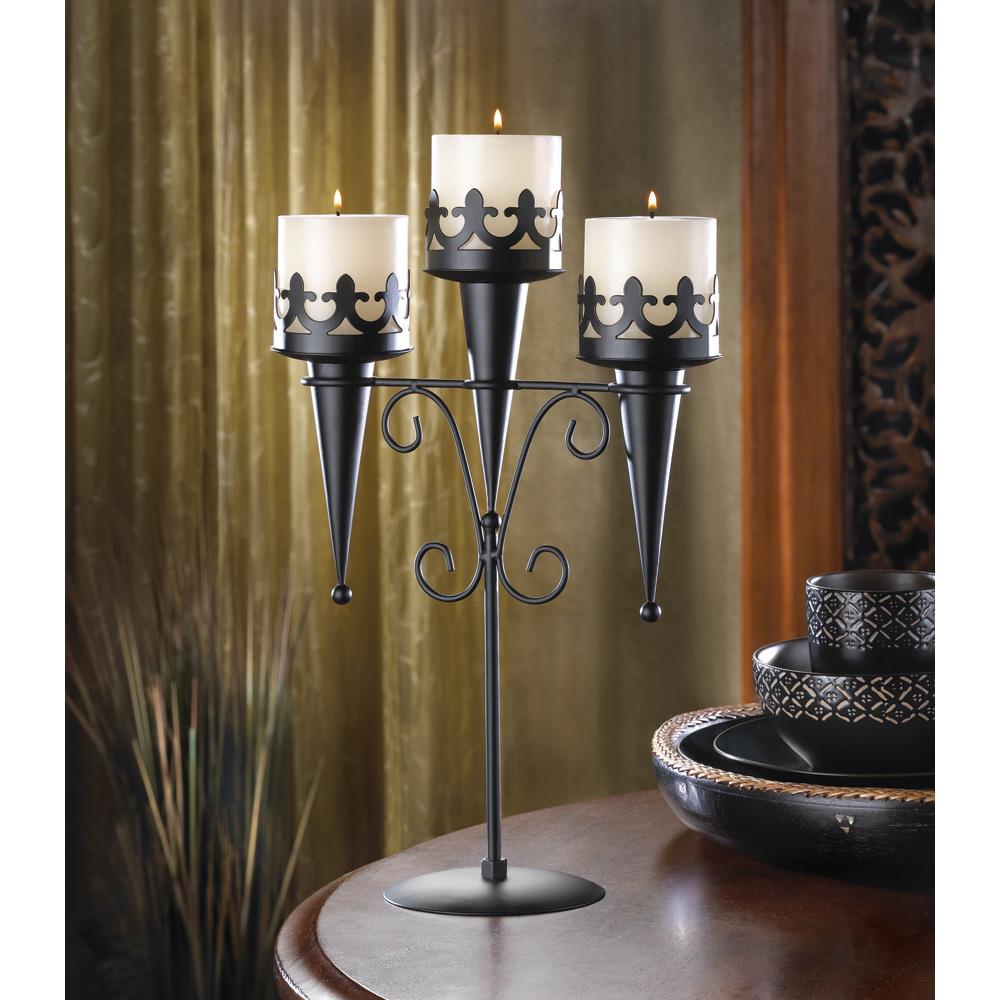 Medieval Triple Candleholder - Saunni Bee - Lighing