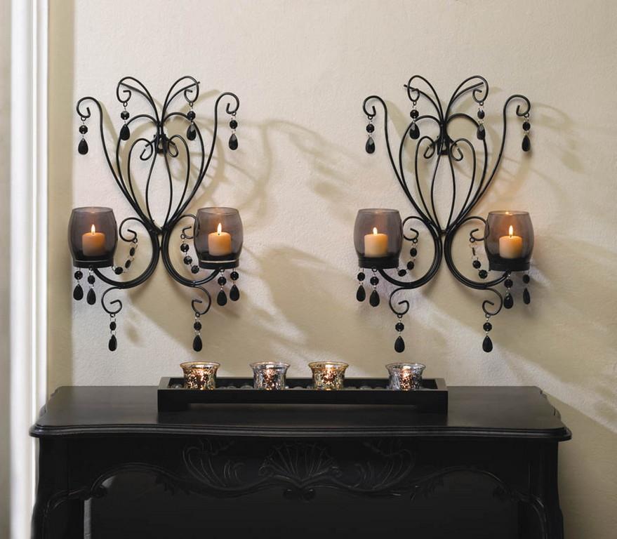 Midnight Elegance Wall Sconces - Saunni Bee - Lighting