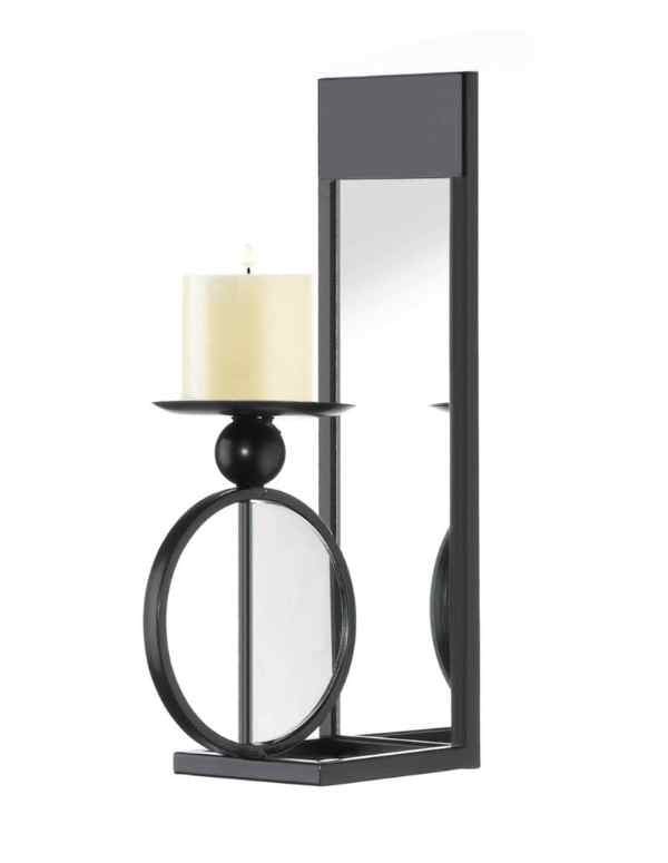 Mirrored Wall Sconce - Saunni Bee - lighting