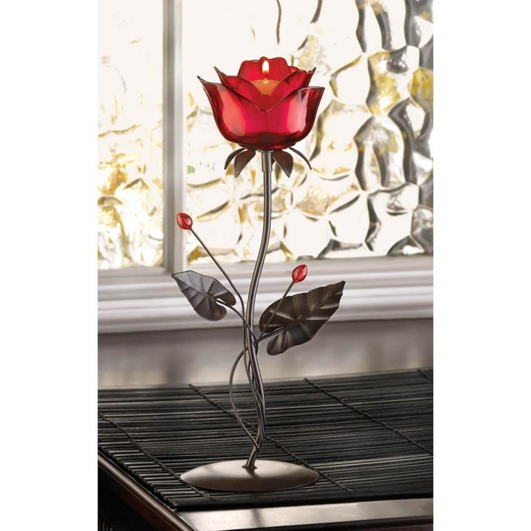 Romatic Rose Votive Holder - Saunni Bee - Lighting