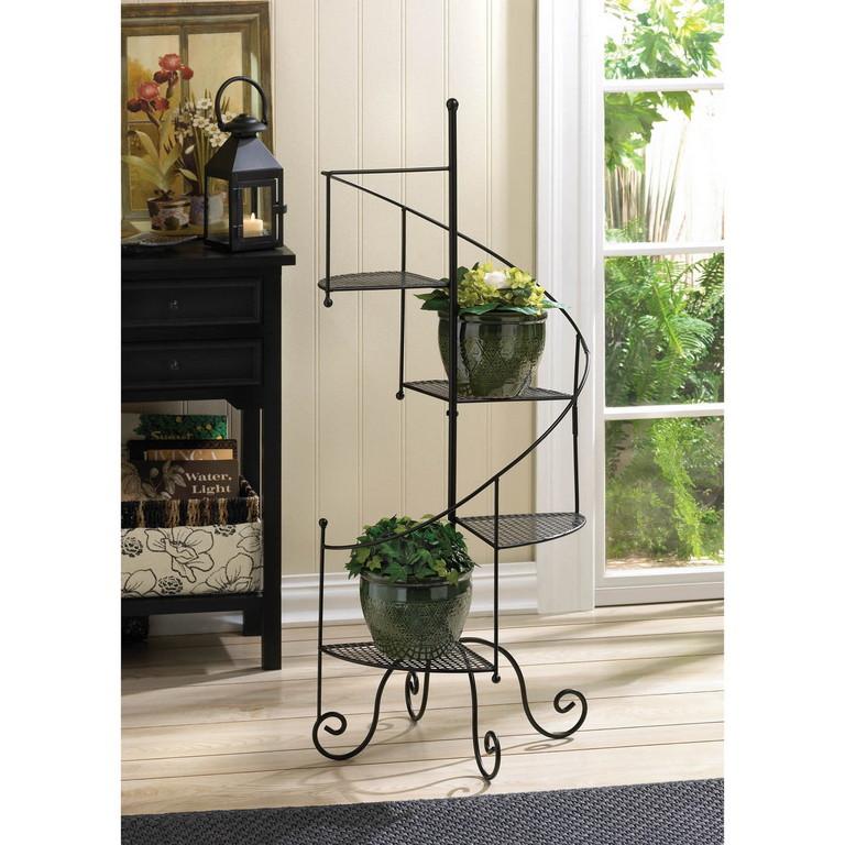 Spiral Showcase Plant Stand - Saunni Bee - Patio; Lawn & Garden