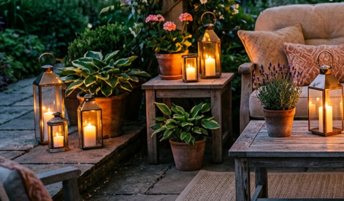 How to Combine Garden Décor and Lighting for a Relaxing Backyard Retreat