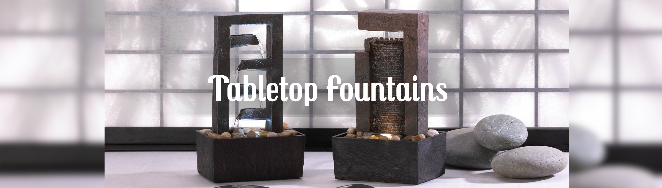 Tabletop Fountains