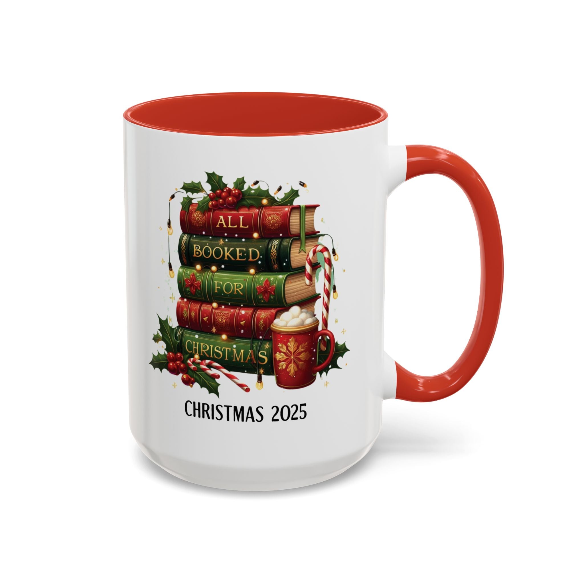 All Booked for Christmas Mug – Christmas 2025 Edition - Saunni Bee - Christmas