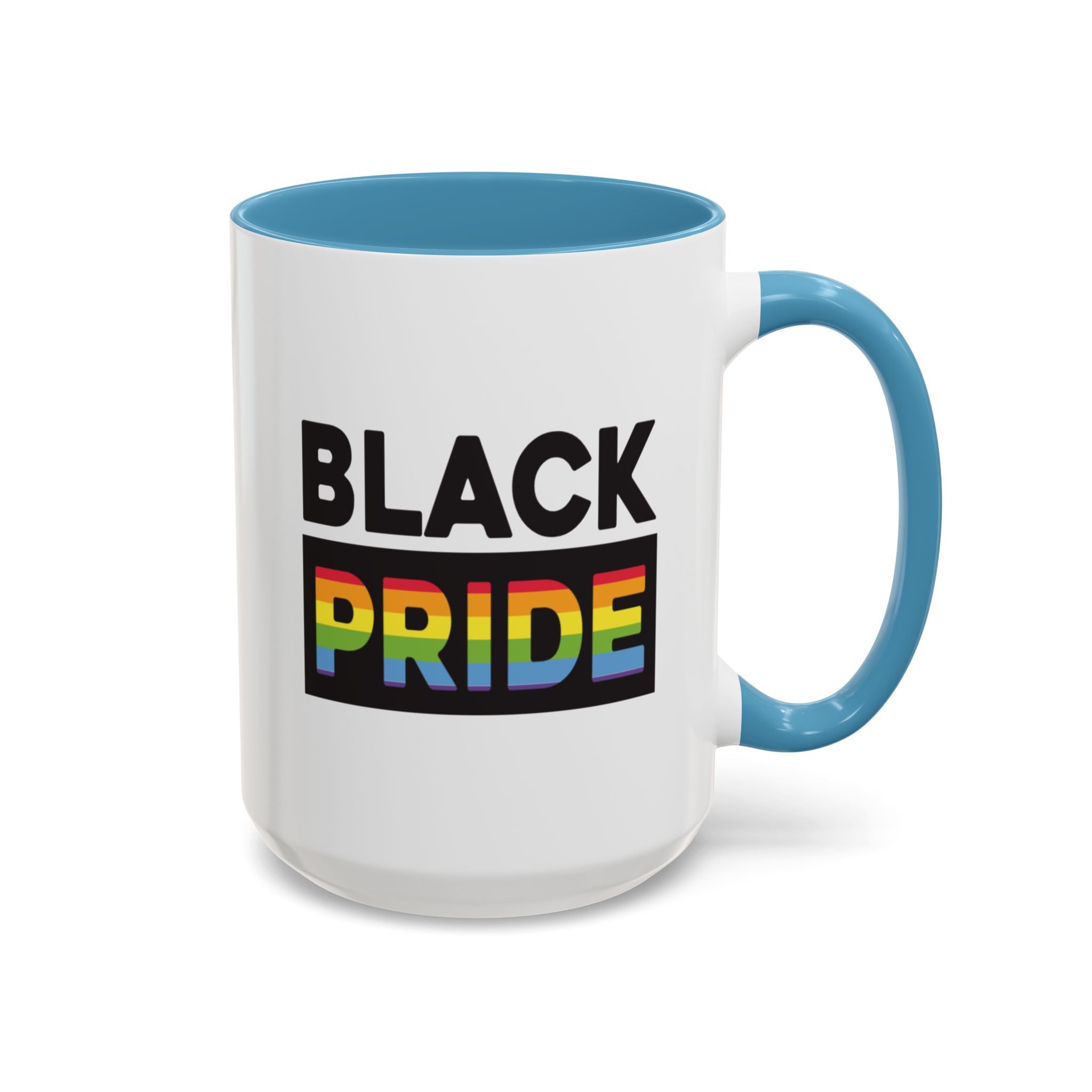 Black Pride Mug – LGBTQ+ Rainbow Coffee Mug - Saunni Bee - Pride