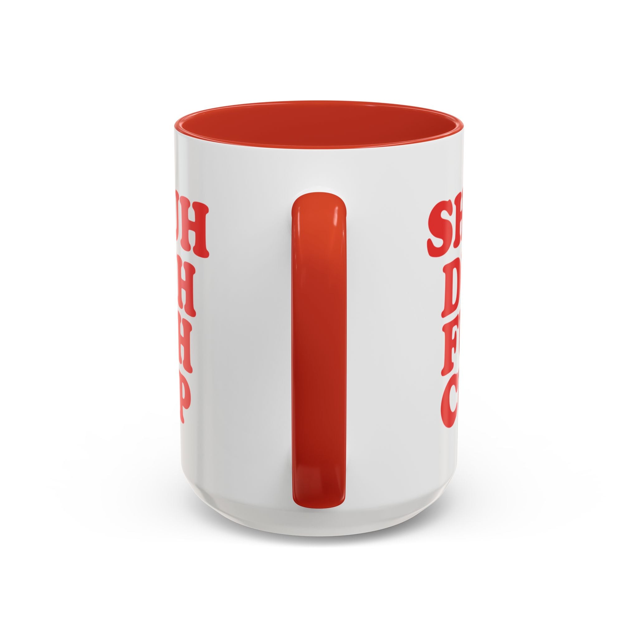 Shuh Duh Fuh Cup Mug, Red - Saunni Bee - Mug