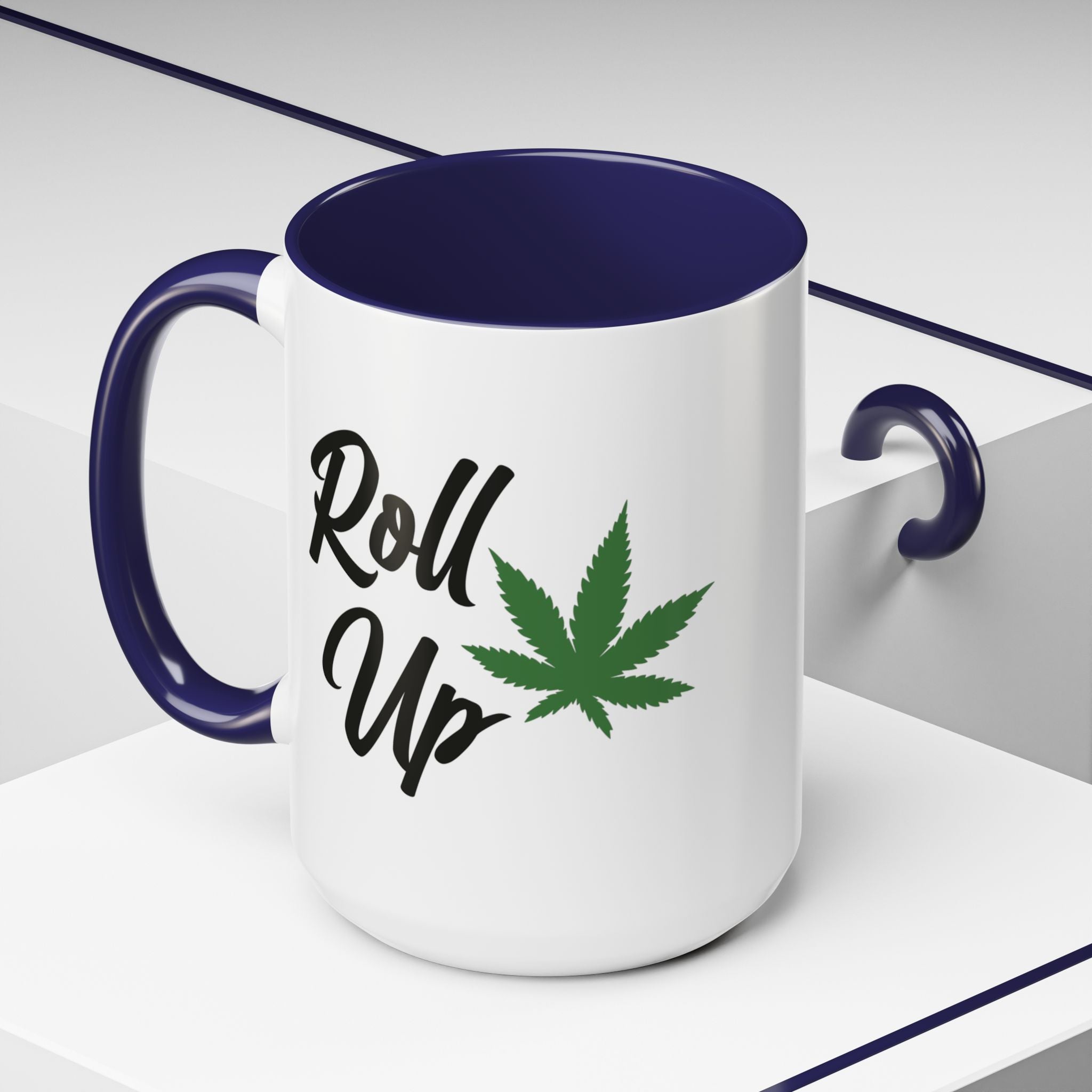 Roll Up Weed Coffee Mug - Saunni Bee - 420 Friendly