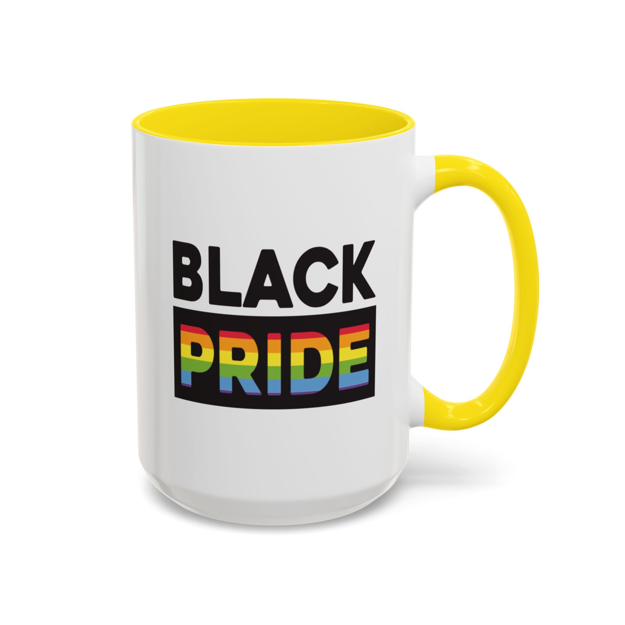 Black Pride Mug – LGBTQ+ Rainbow Coffee Mug - Saunni Bee - Pride