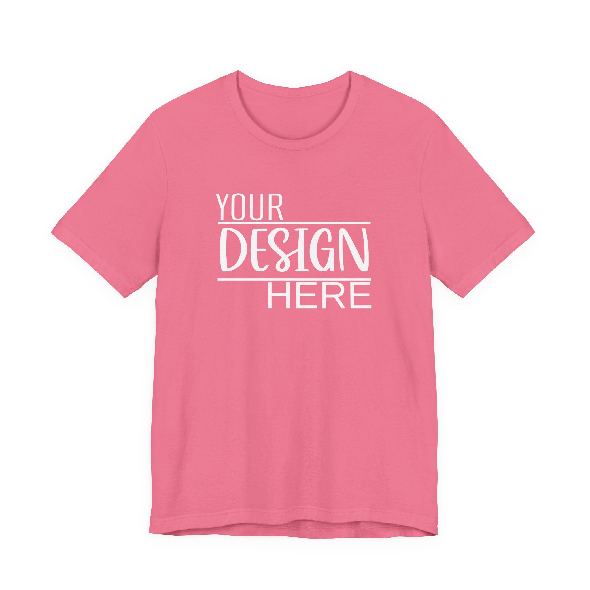 Classic 'Your Design Here' Short Sleeve Tee