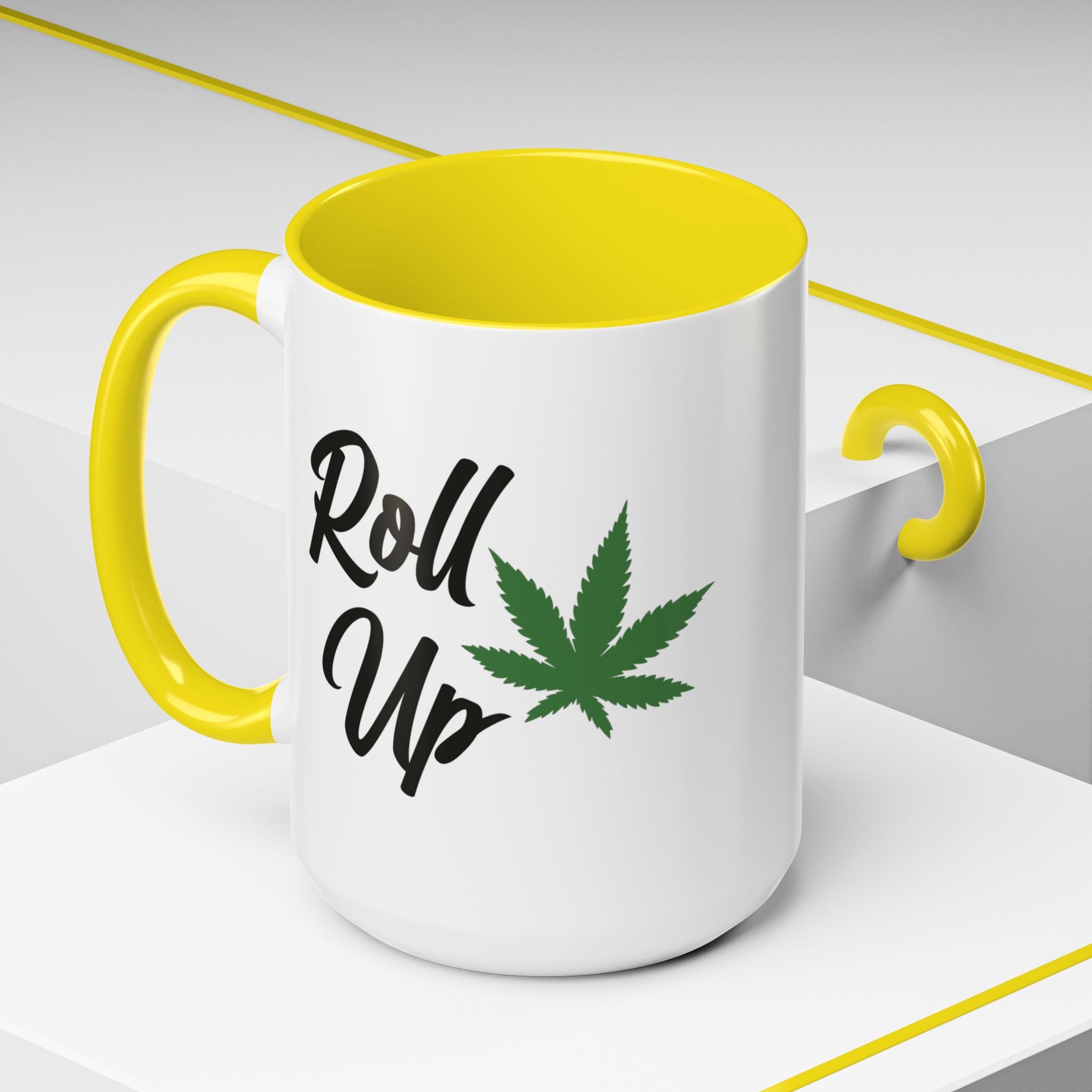 Roll Up Weed Coffee Mug - Saunni Bee - 420 Friendly