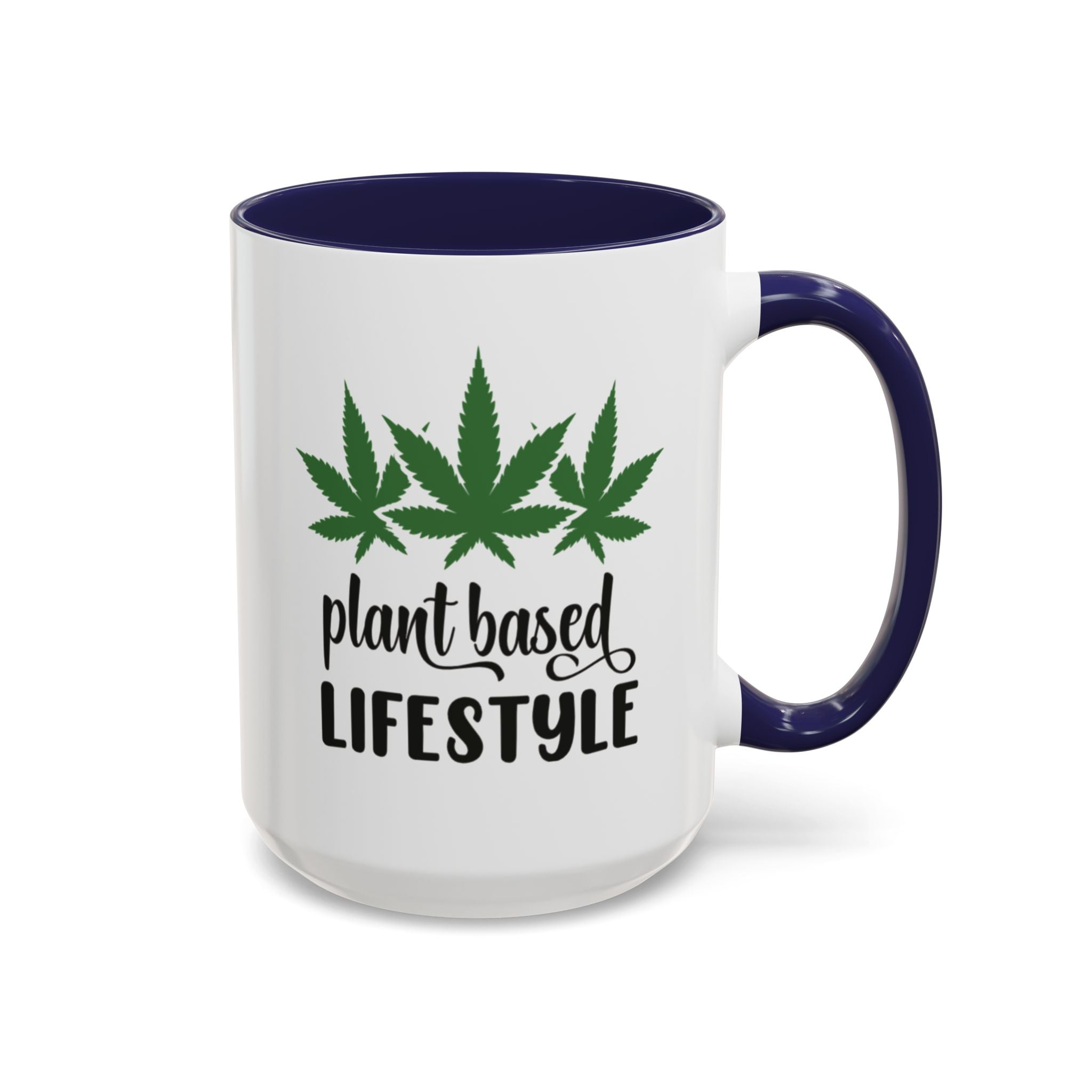 Plantbased Lifestyle Marijuana Pun Mug - Saunni Bee - 420 Friendly