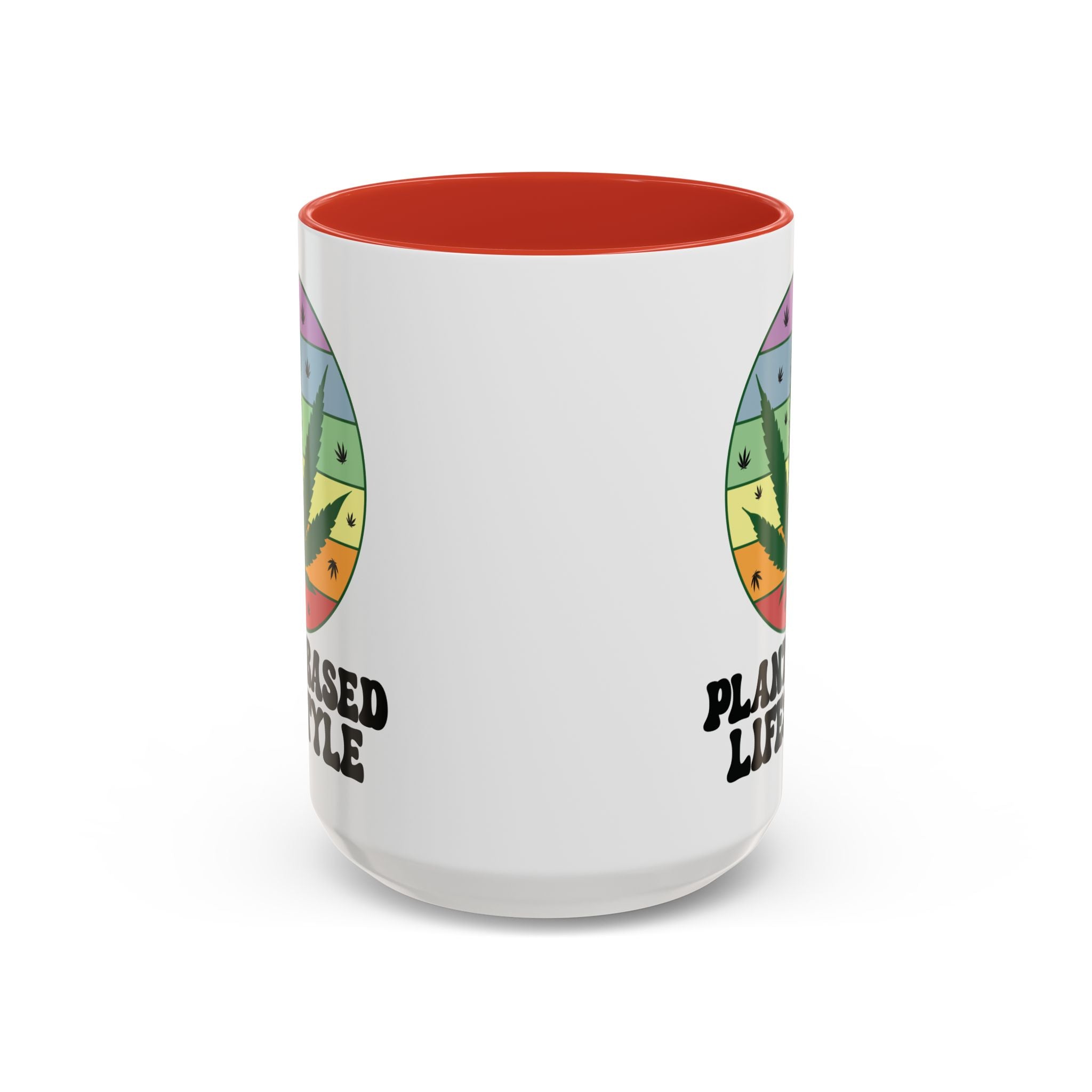 Plant-Based Lifestyle Retro Weed Pun Mug