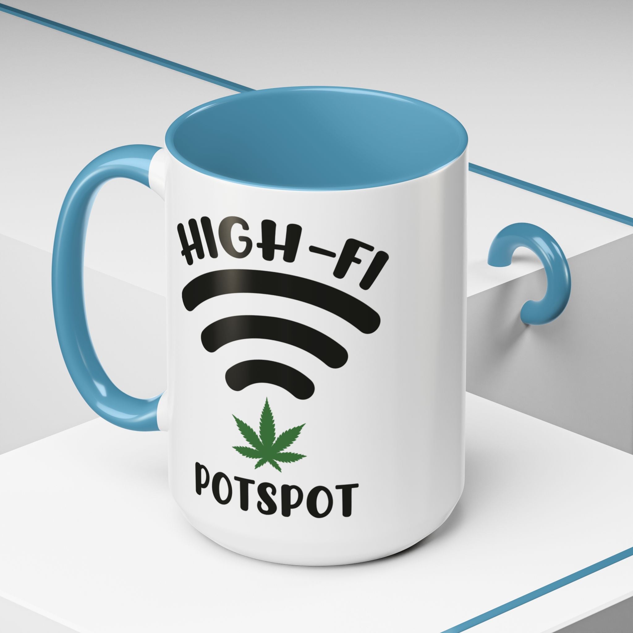 High-Fi Potspot 420-Friendly Pun Gift Mug
