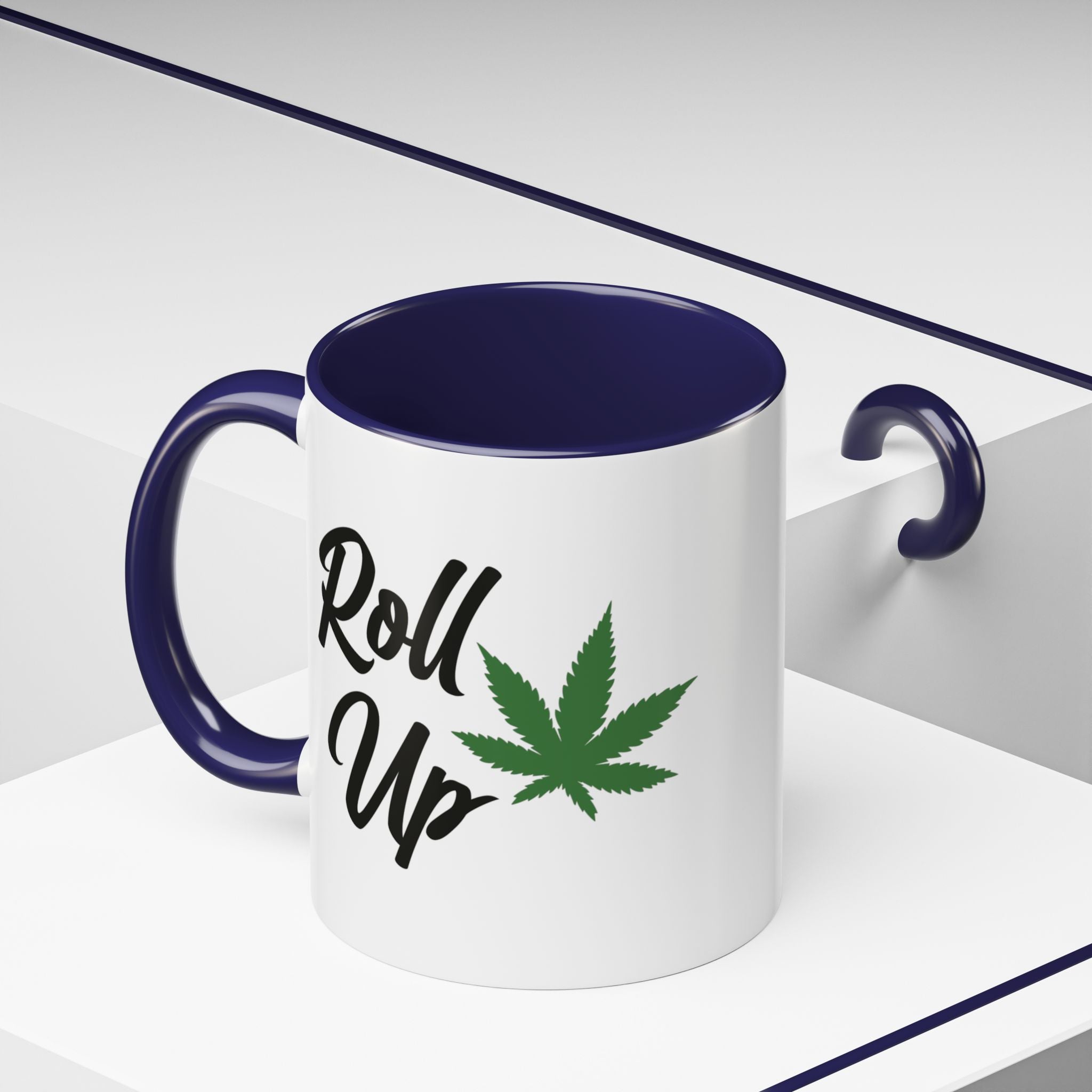Roll Up Weed Coffee Mug - Saunni Bee - 420 Friendly