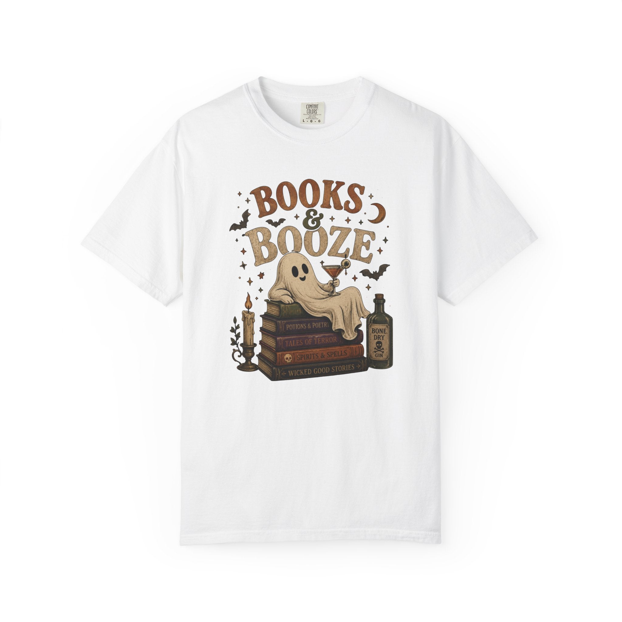 Books & Booze Halloween Shirt