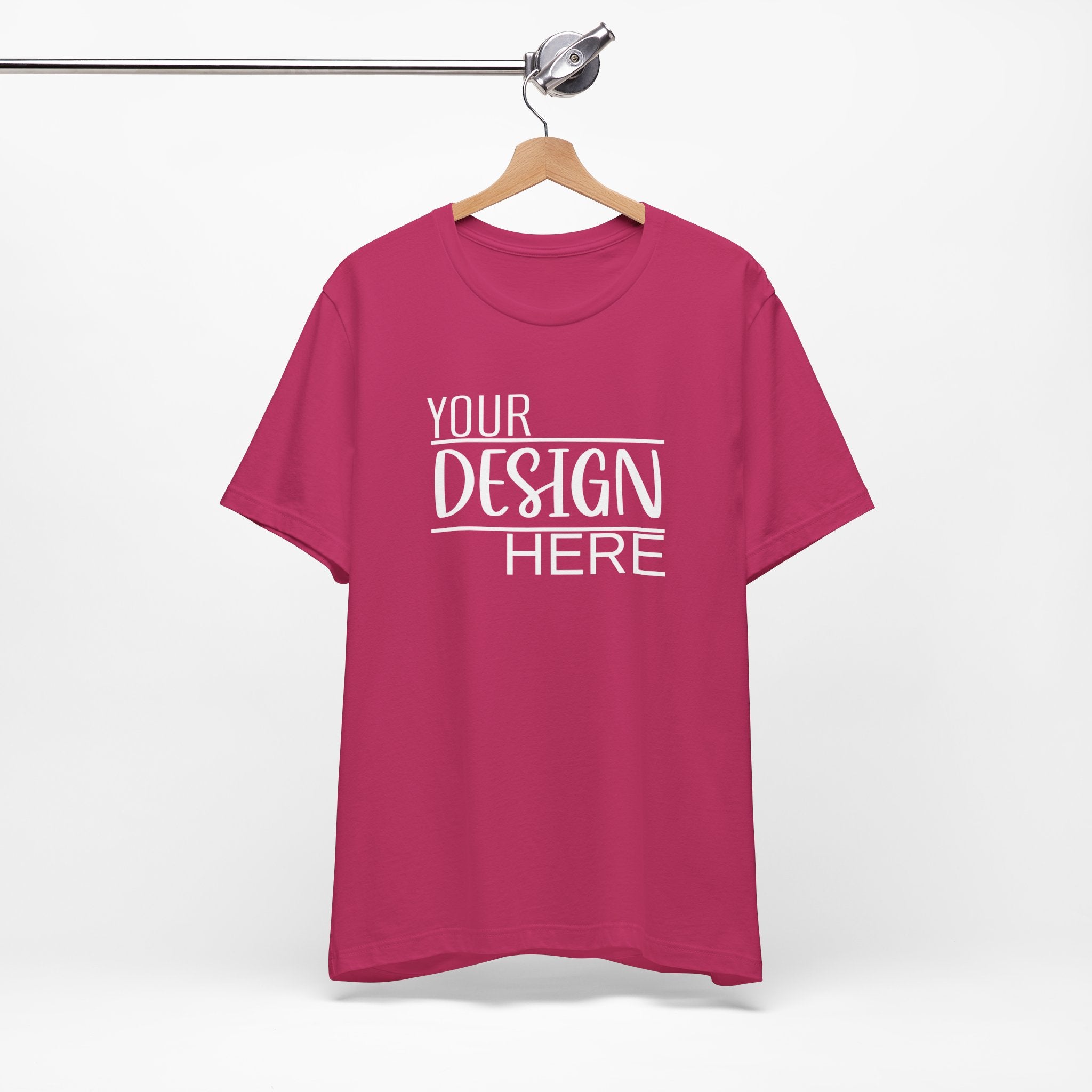Classic 'Your Design Here' Short Sleeve Tee