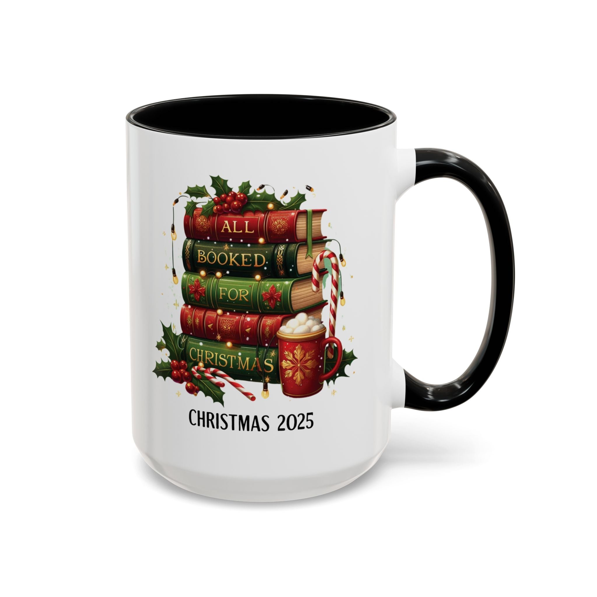 All Booked for Christmas Mug – Christmas 2025 Edition - Saunni Bee - Christmas
