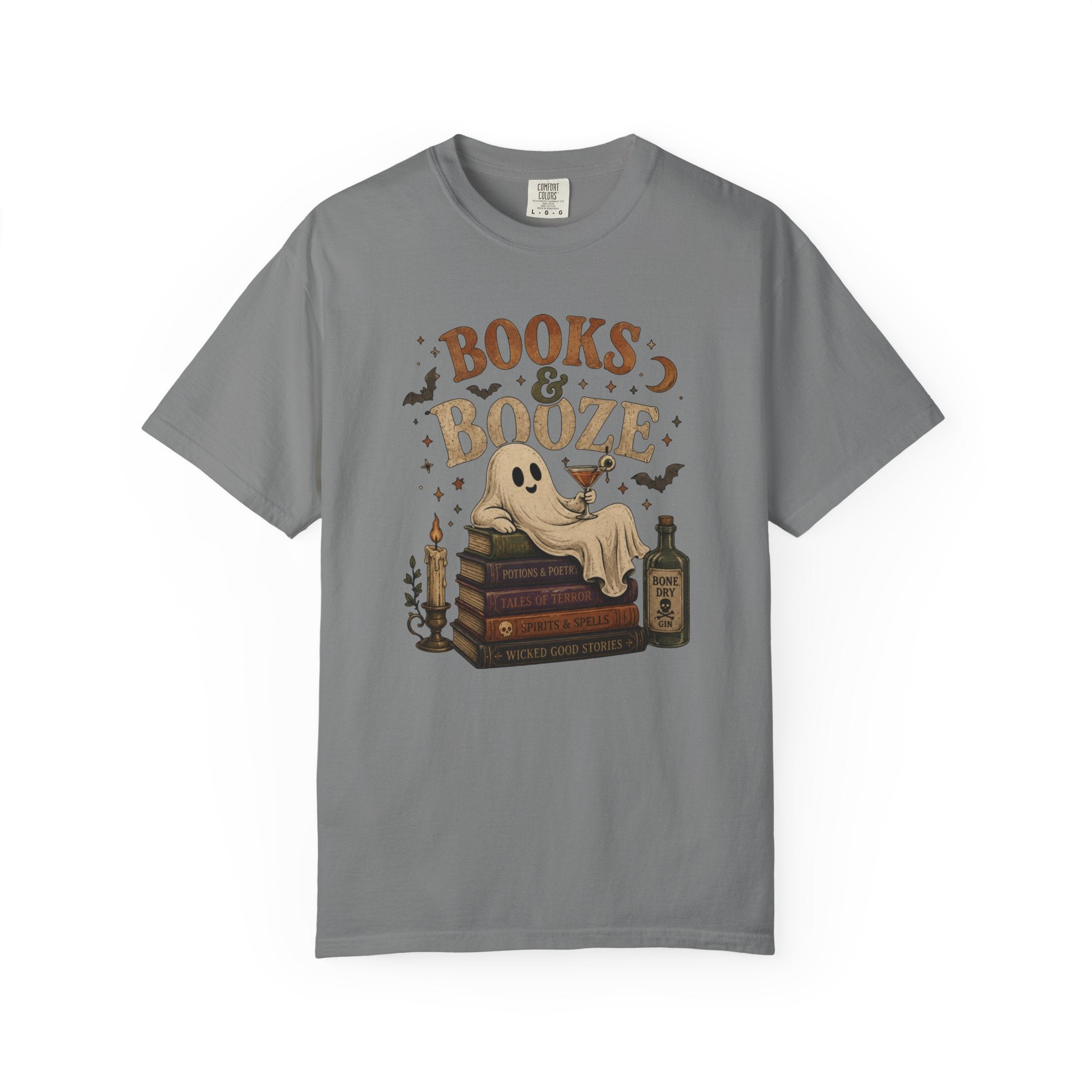Books & Booze Halloween Shirt