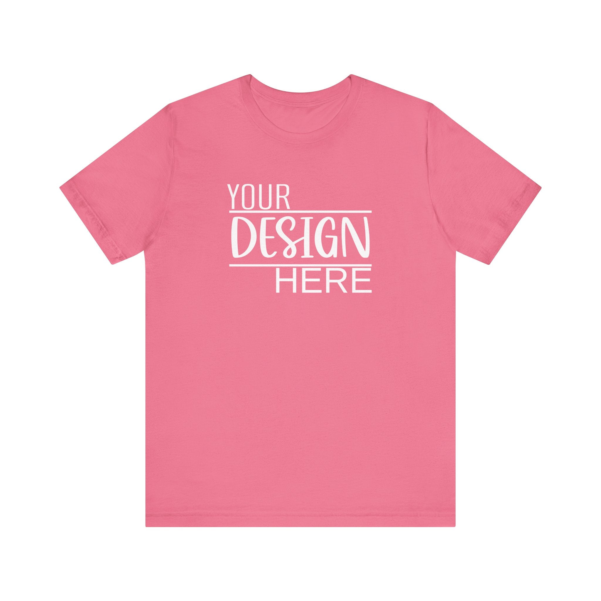 Classic 'Your Design Here' Short Sleeve Tee