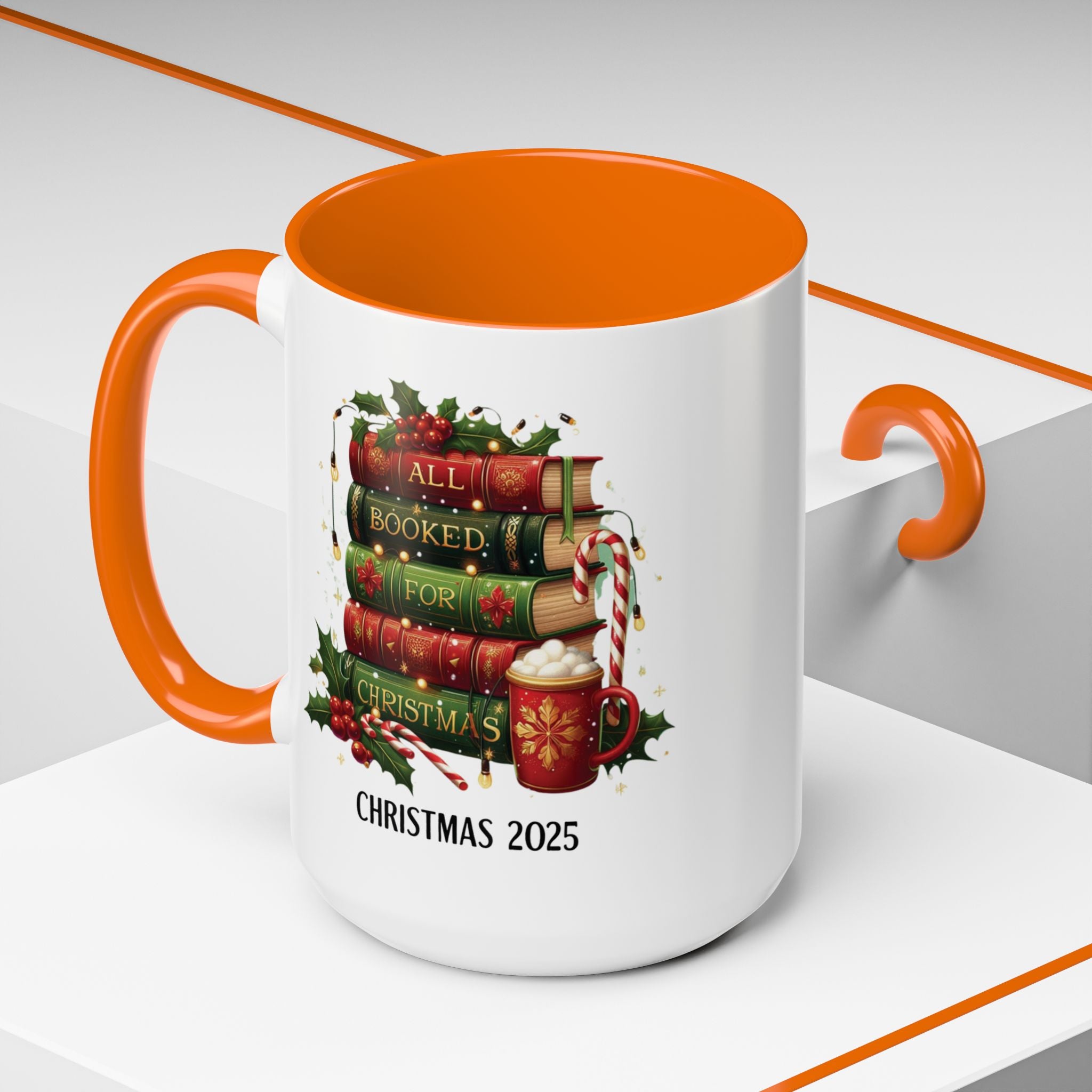All Booked for Christmas Mug – Christmas 2025 Edition - Saunni Bee - Christmas