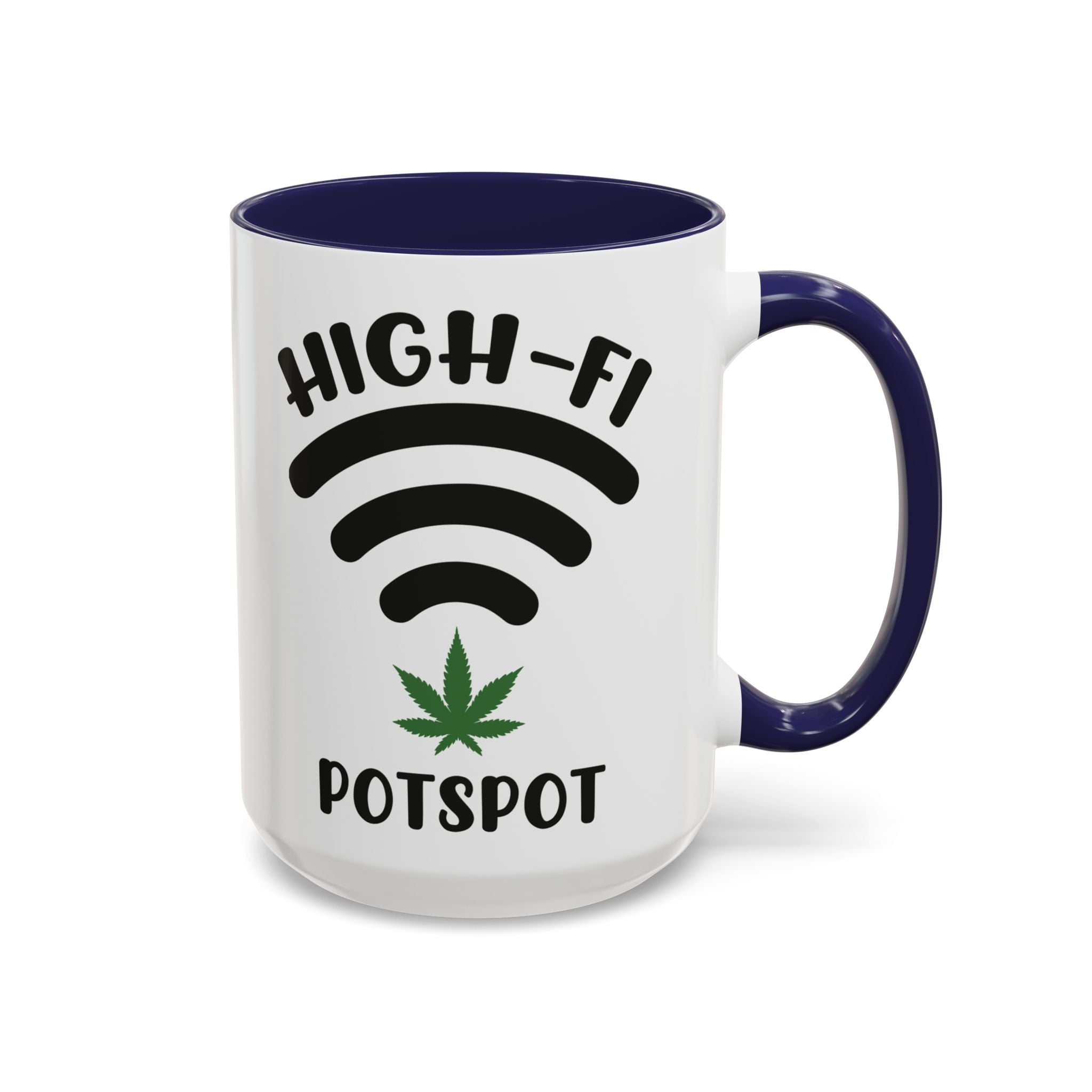 High - Fi Potspot 420 - Friendly Pun Gift Mug - Saunni Bee - Mug