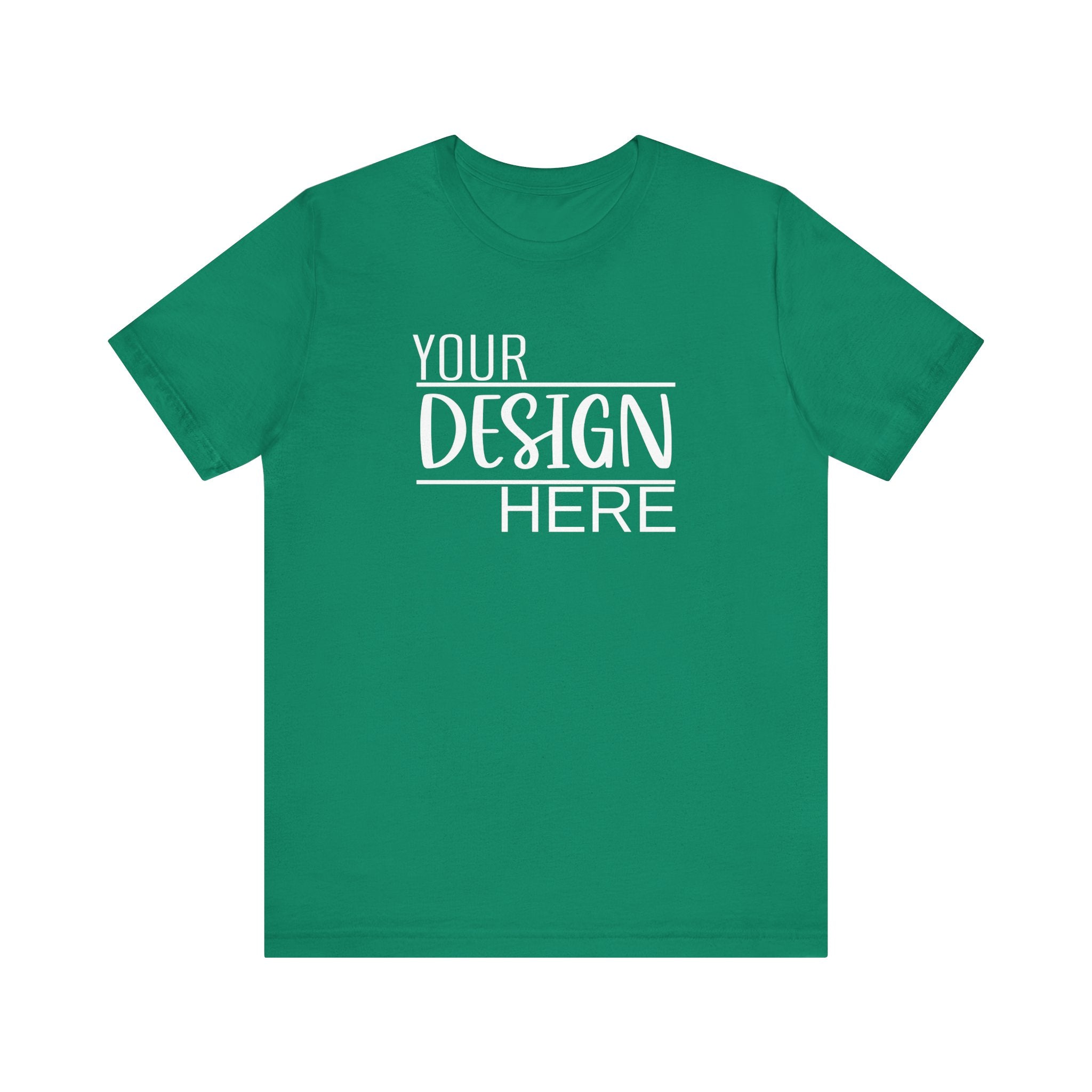 Classic 'Your Design Here' Short Sleeve Tee