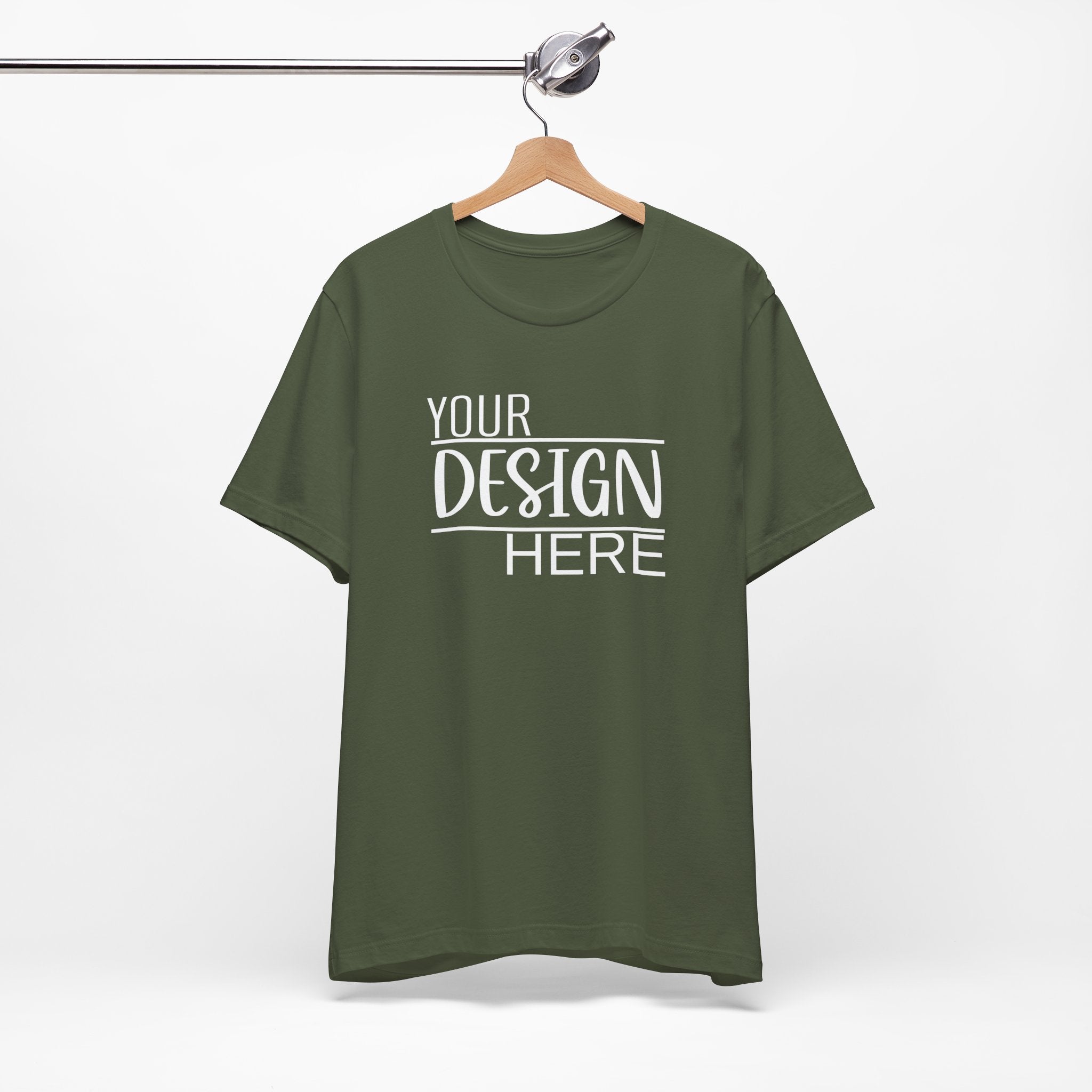 Classic 'Your Design Here' Short Sleeve Tee