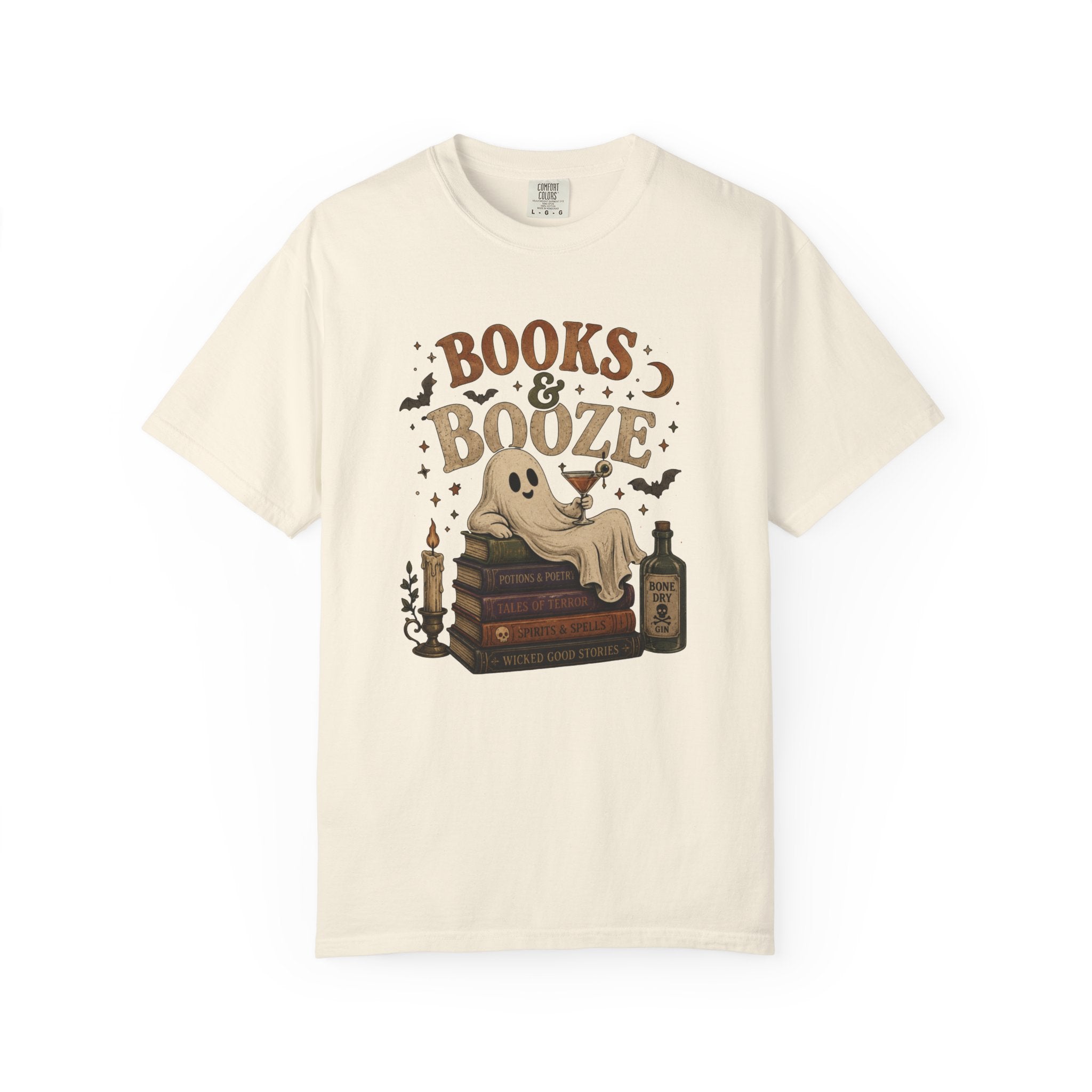 Books & Booze Halloween Shirt