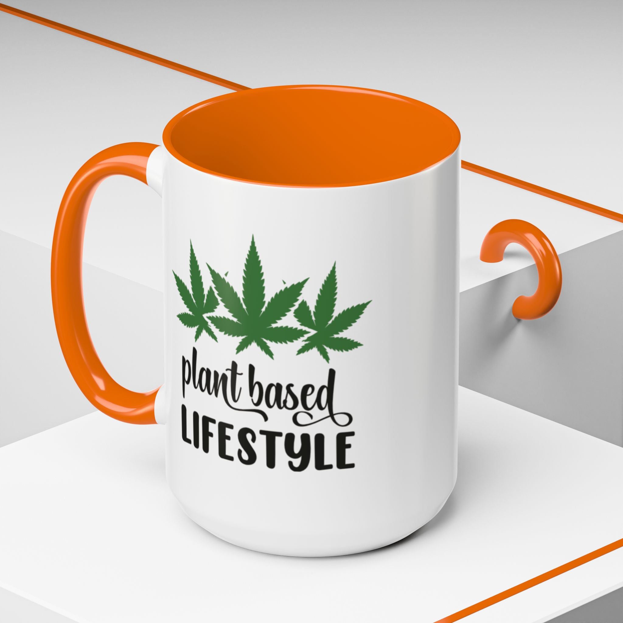 Plantbased Lifestyle Marijuana Pun Mug - Saunni Bee - 420 Friendly