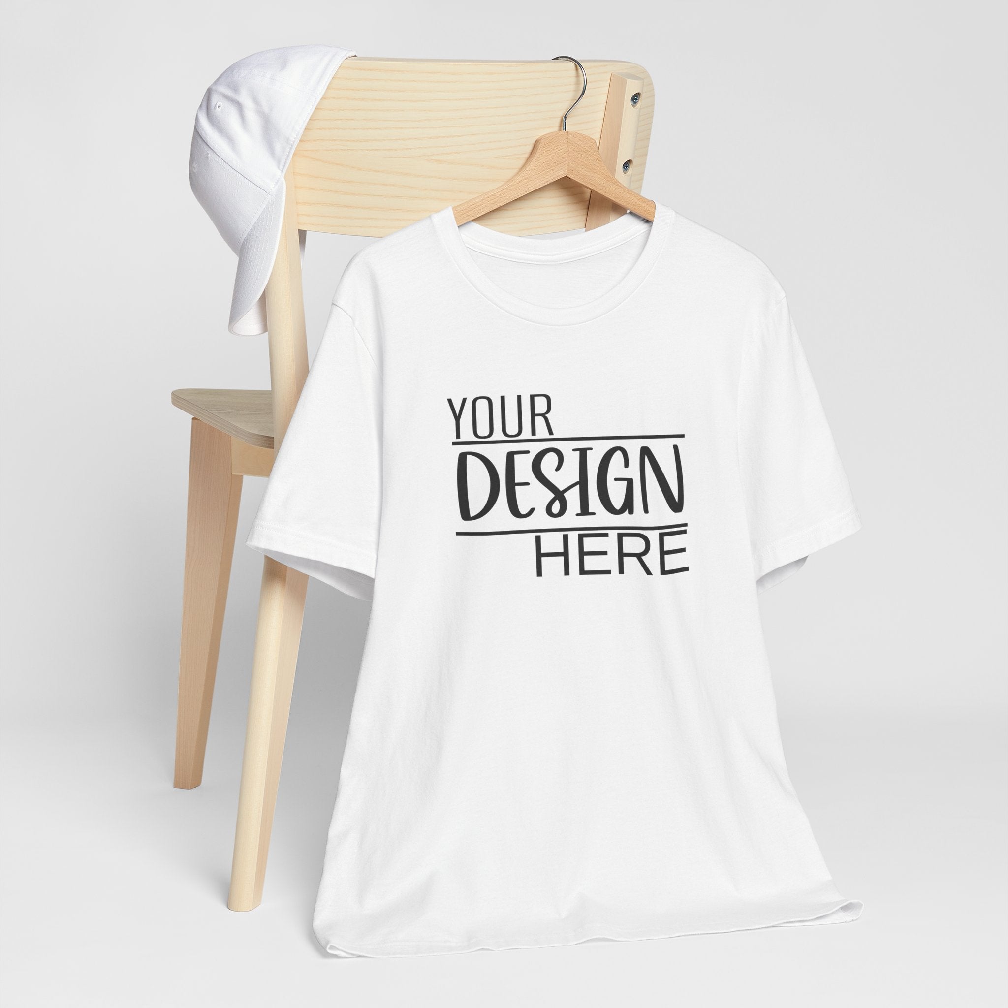 Classic 'Your Design Here' Short Sleeve Tee