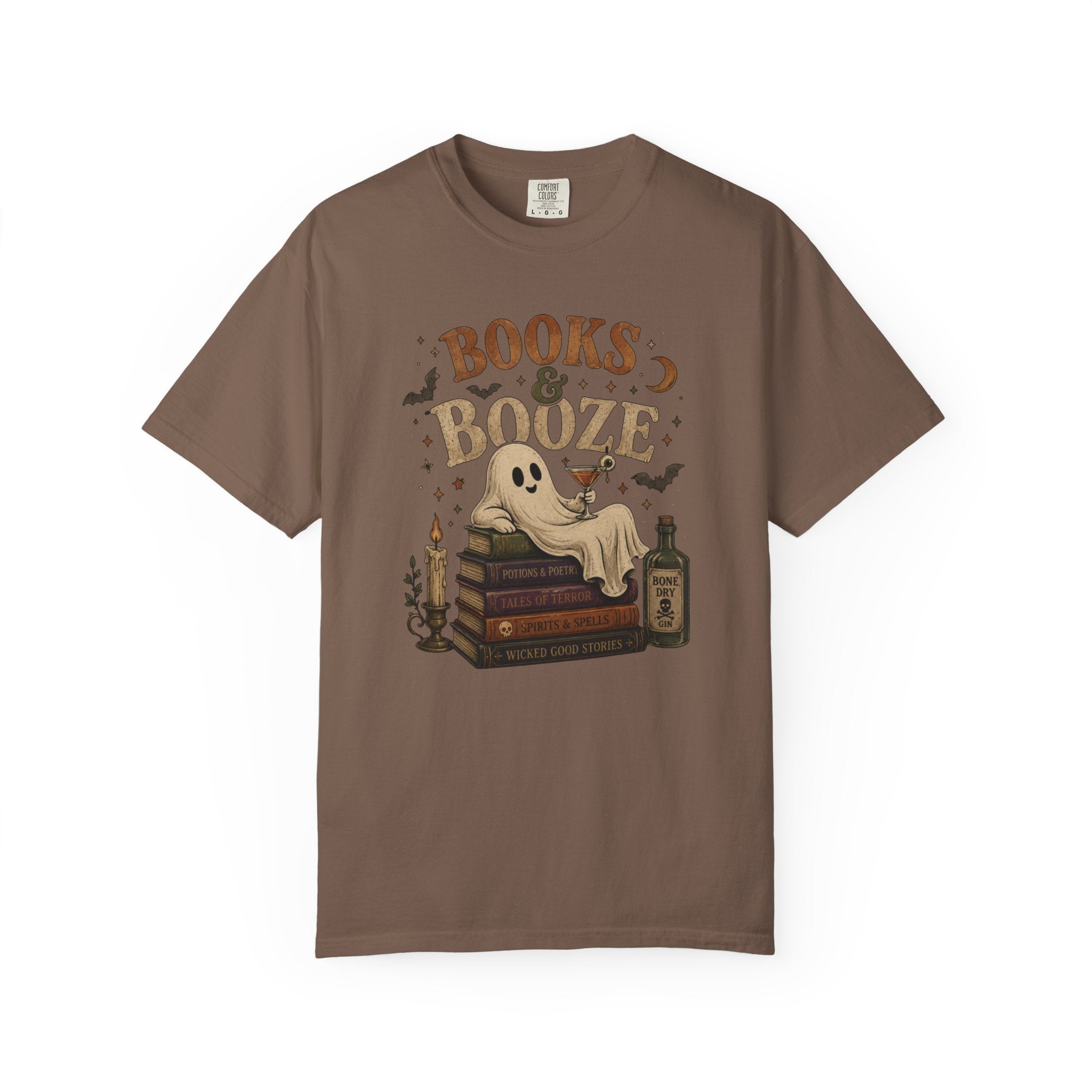 Books & Booze Halloween Shirt