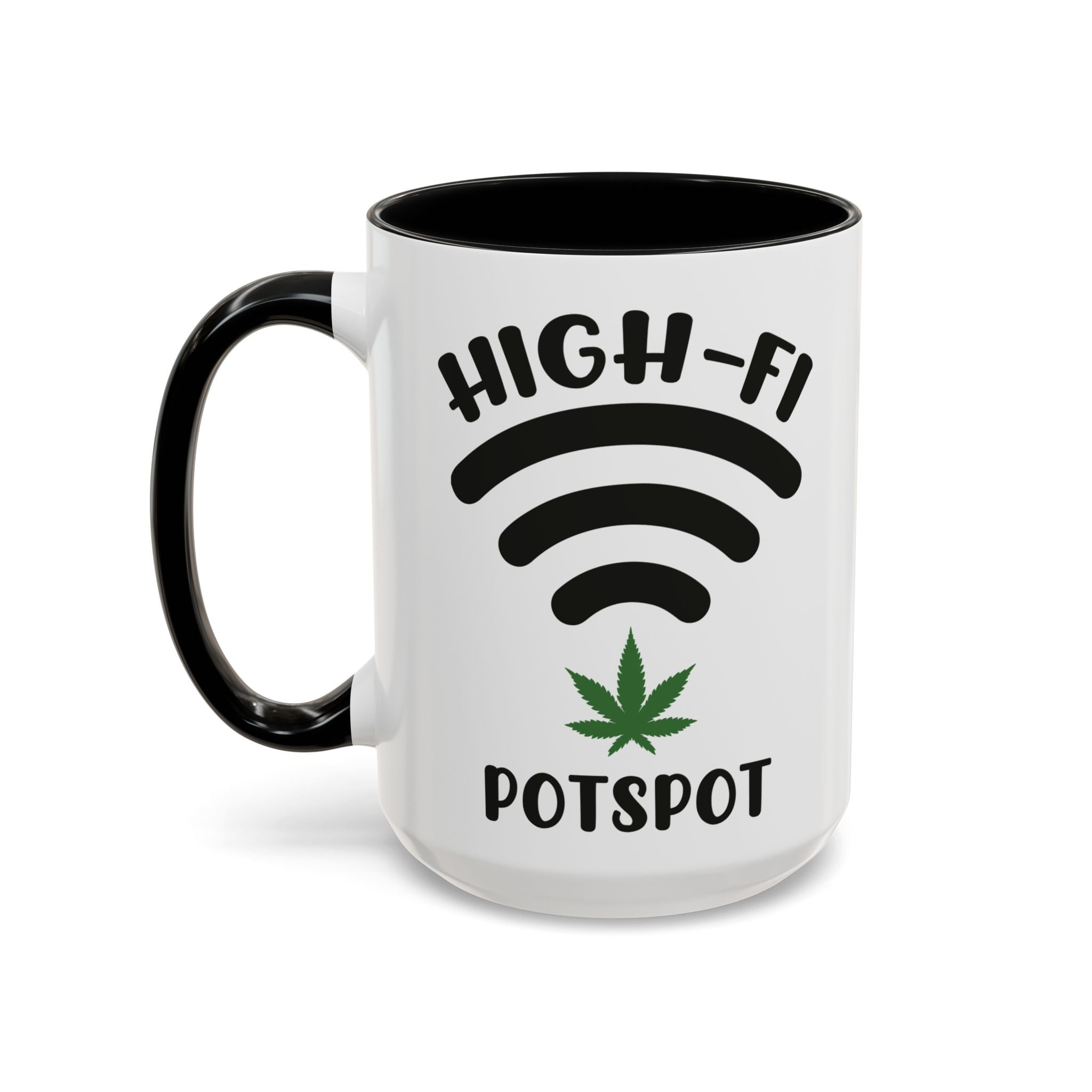 High - Fi Potspot 420 - Friendly Pun Gift Mug - Saunni Bee - Mug