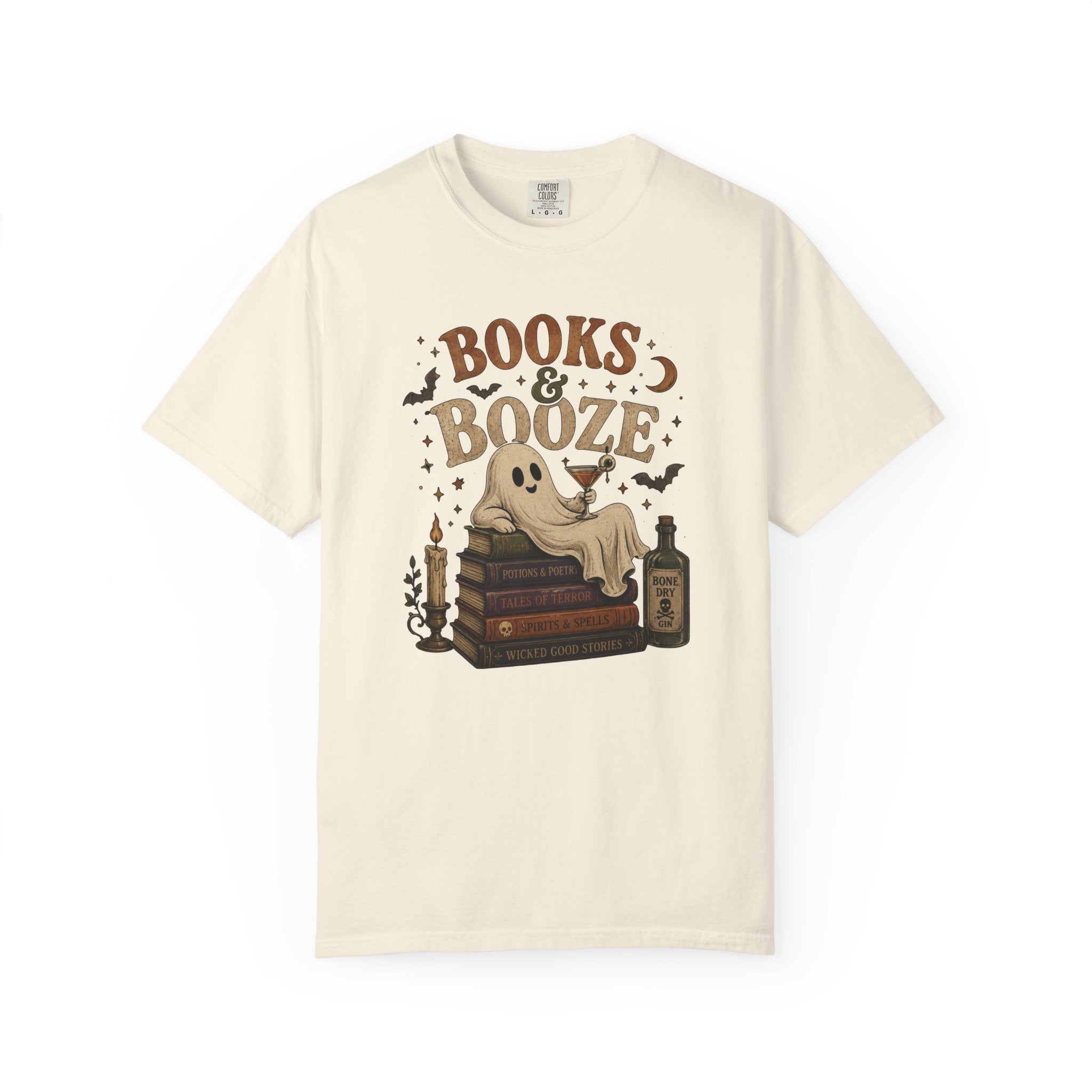 Books & Booze Halloween Shirt