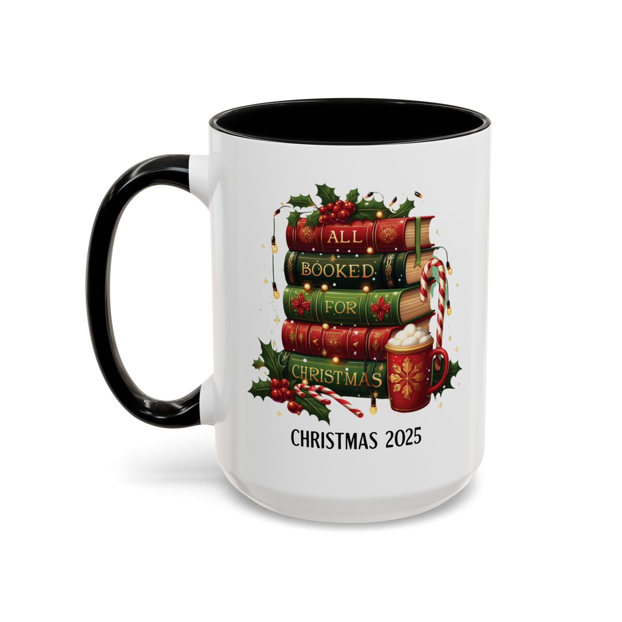 All Booked for Christmas Mug – Christmas 2025 Edition - Saunni Bee - Christmas