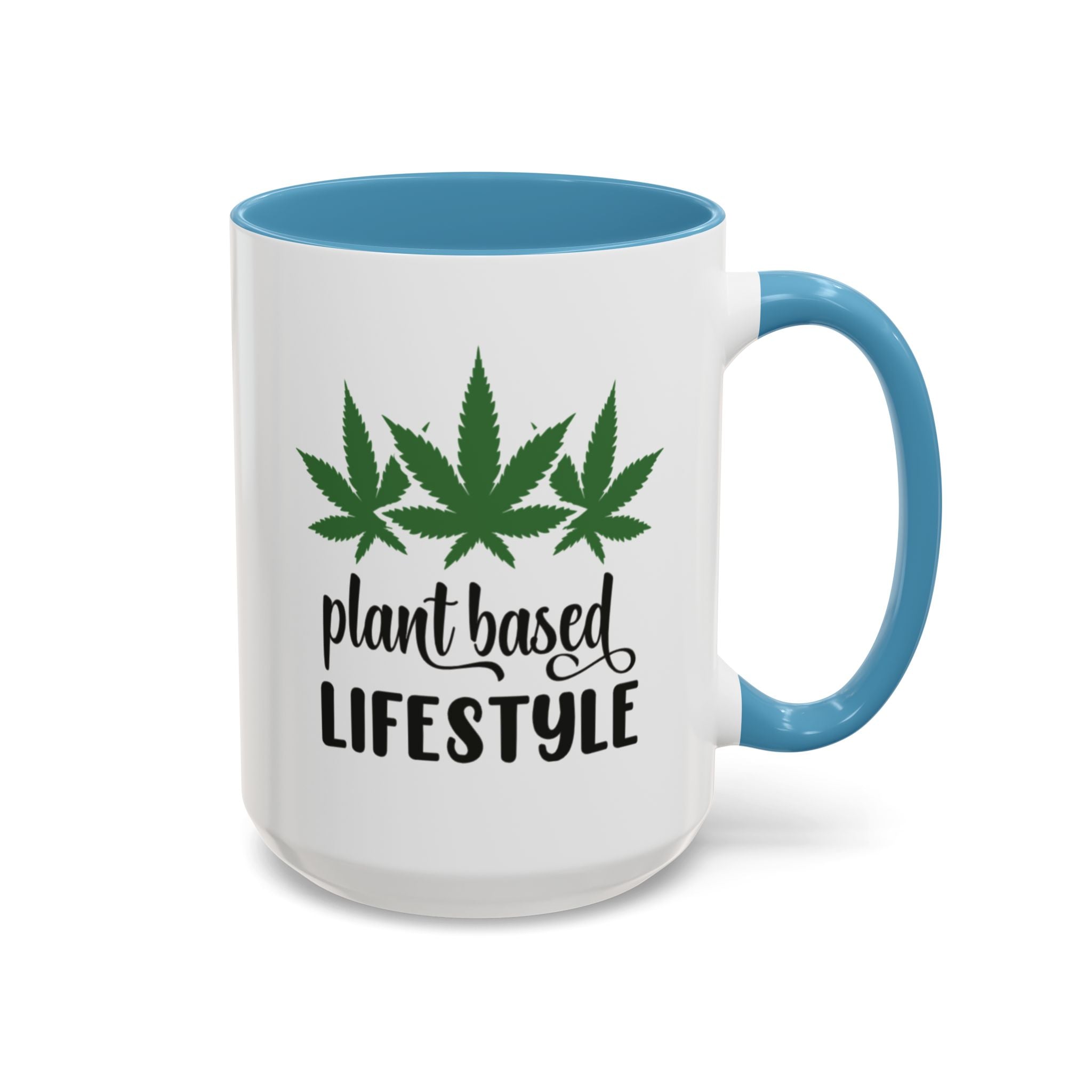 Plantbased Lifestyle Marijuana Pun Mug - Saunni Bee - 420 Friendly