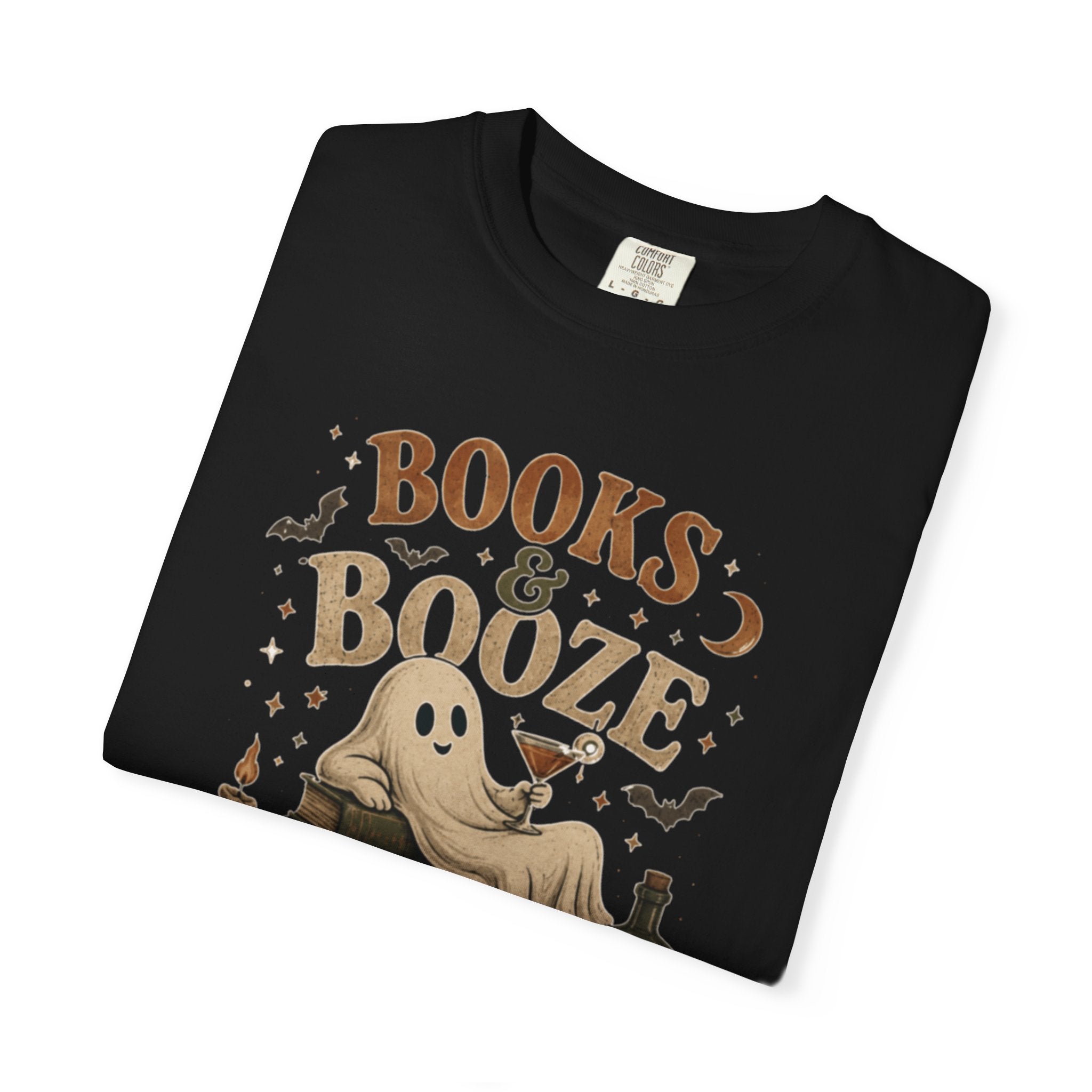 Books & Booze Halloween Shirt