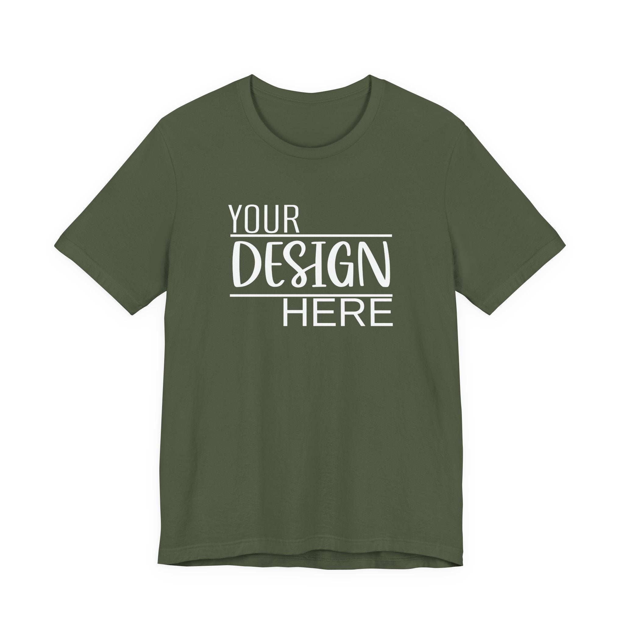 Classic 'Your Design Here' Short Sleeve Tee